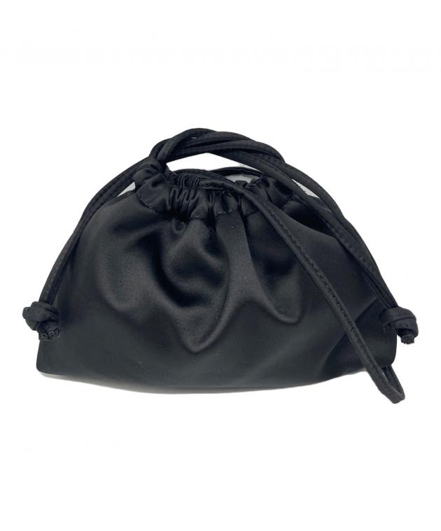 中古・古着通販】CELERI (セルリ) SATIN MINI POUCH ブラック 