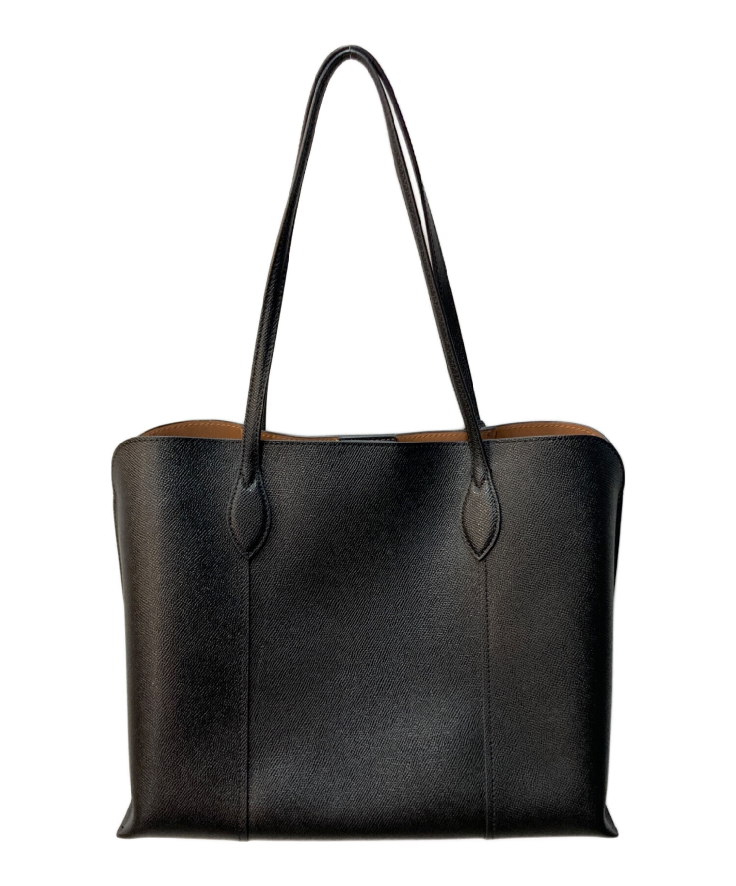 中古・古着通販】FURLA (フルラ) レザートートバッグ ブラック 