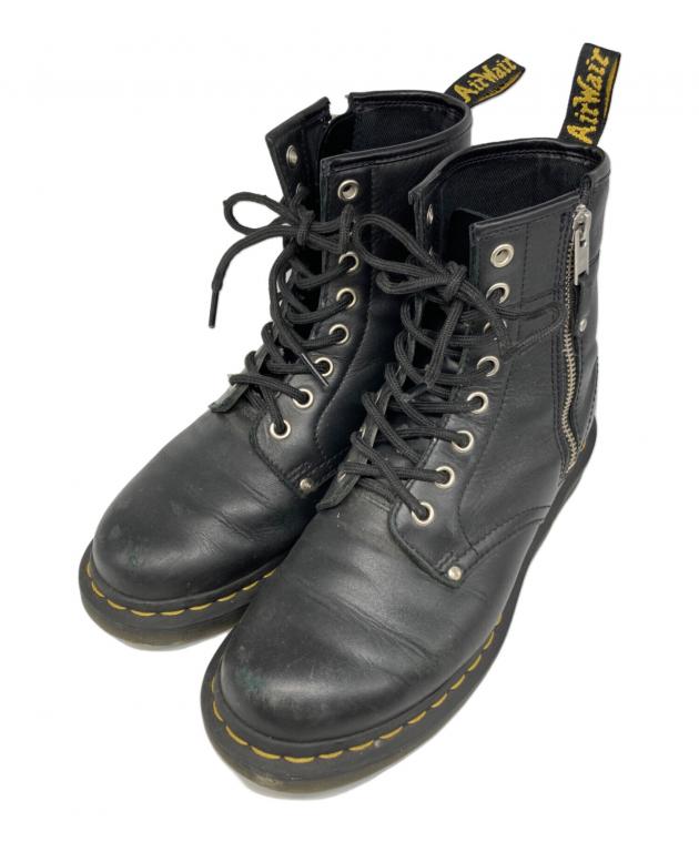 Dr.Martens 1460 TWIN ZIP UK5 ブラック 廃盤 中古・古着通販】Dr.Martens (ドクターマーチン) TWIN ZIP 8ホール