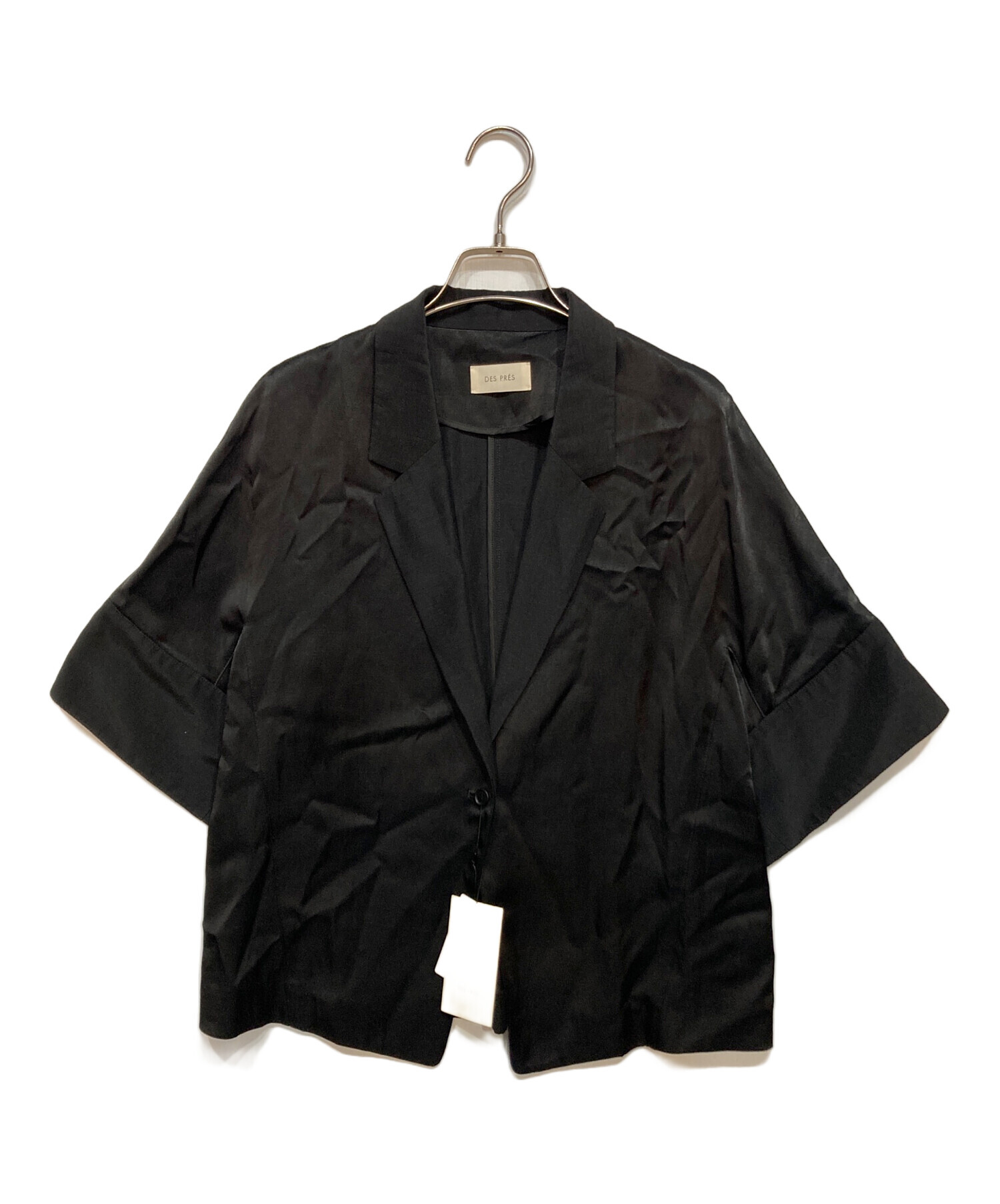 中古・古着通販】DES PRES (デ プレ) ソフトサテン ハーフスリーブ 