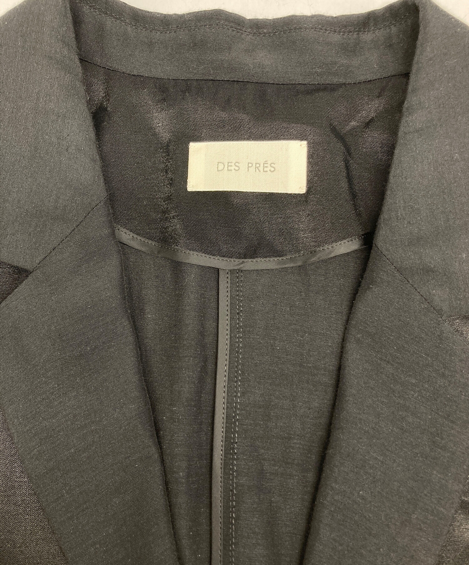 中古・古着通販】DES PRES (デ プレ) ソフトサテン ハーフスリーブ