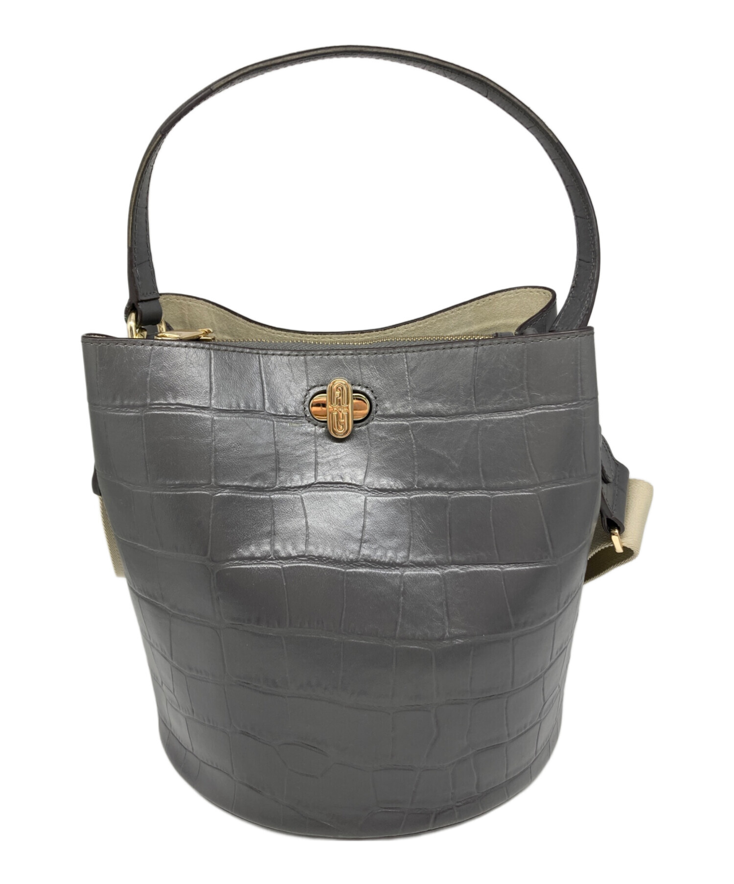中古・古着通販】FURLA (フルラ) ダナエ2WAYバッグ グレー｜ブランド 