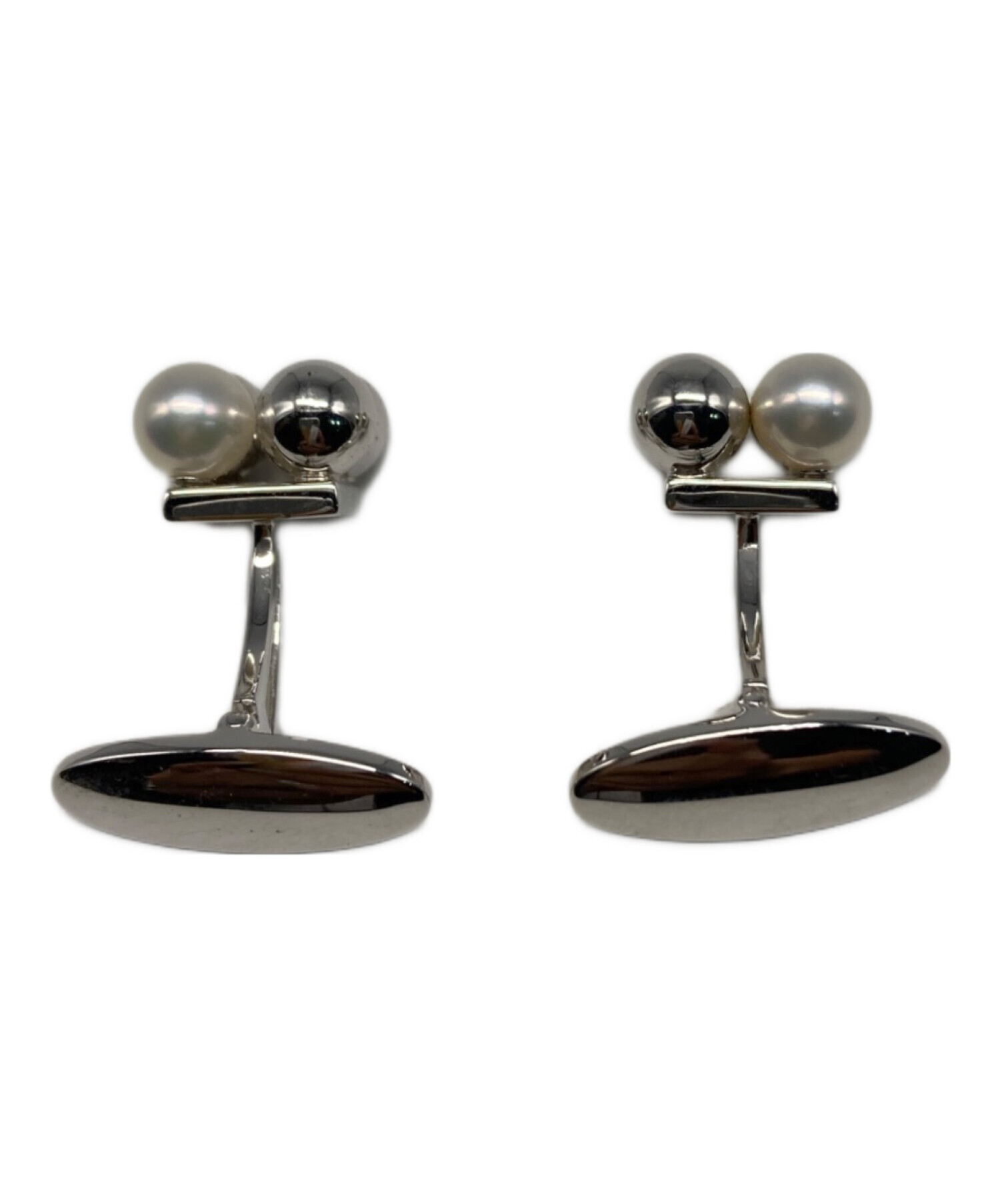 中古・古着通販】MIKIMOTO (ミキモト) パールカフス サイズ:表記無し