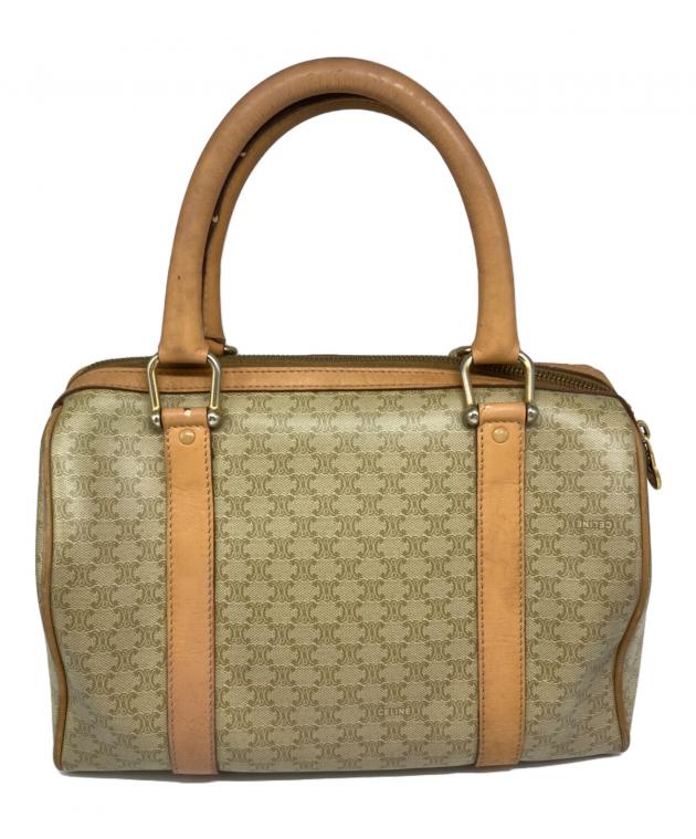 中古・古着通販】CELINE (セリーヌ) マカダム柄ミニボストンバッグ