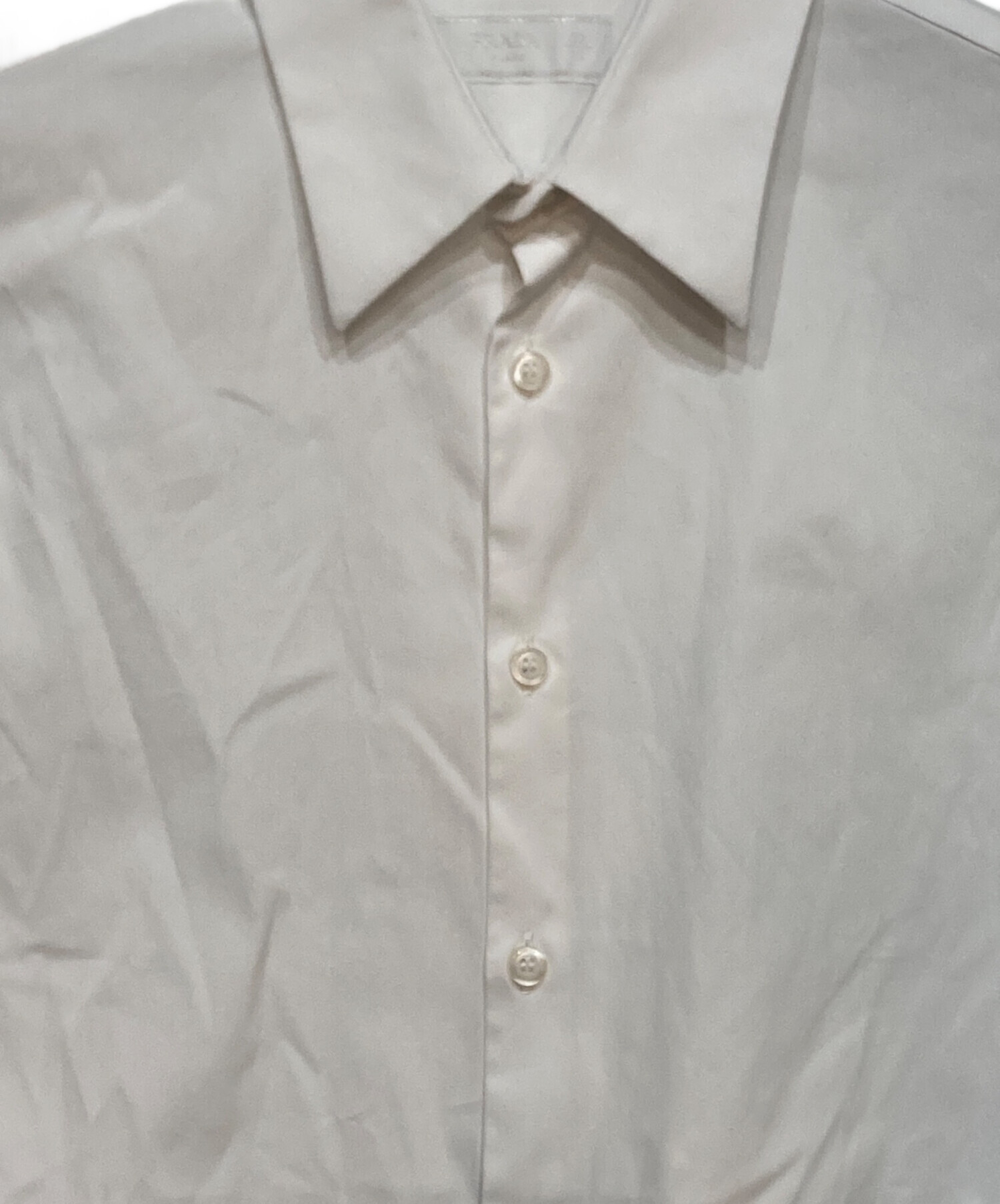 中古・古着通販】PRADA (プラダ) ストレッチコットンドレスシャツ
