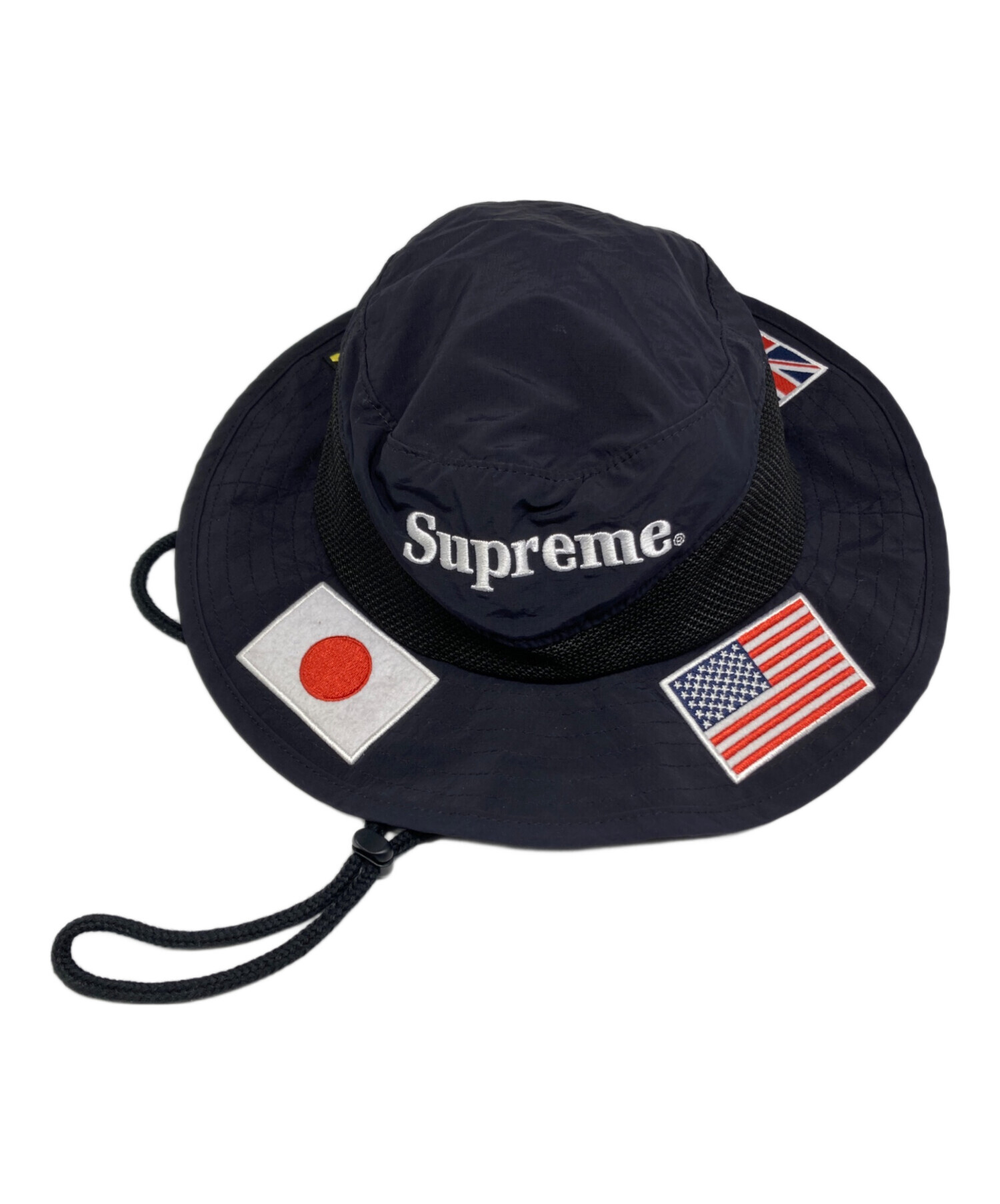 中古・古着通販】SUPREME (シュプリーム) Flags Boonie ネイビー