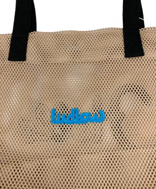 中古・古着通販】LUDLOW (ラドロー) メッシュバッグ ブラウン 未使用品