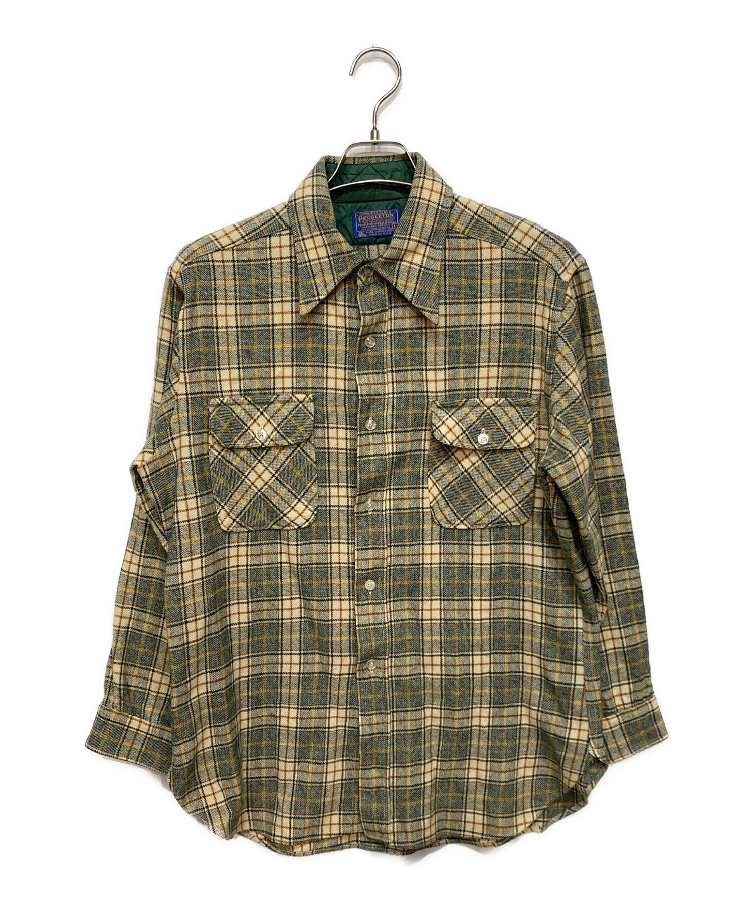 中古・古着通販】PENDLETON (ペンドルトン) 70s ウールチェックシャツ