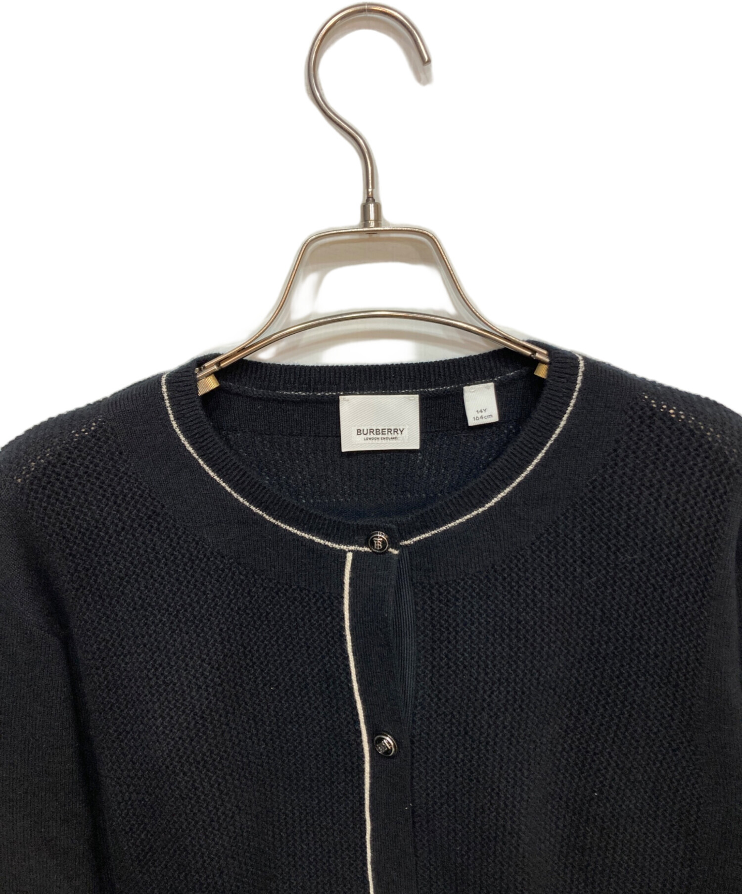 中古・古着通販】BURBERRY (バーバリー) カシミヤニットカーディガン