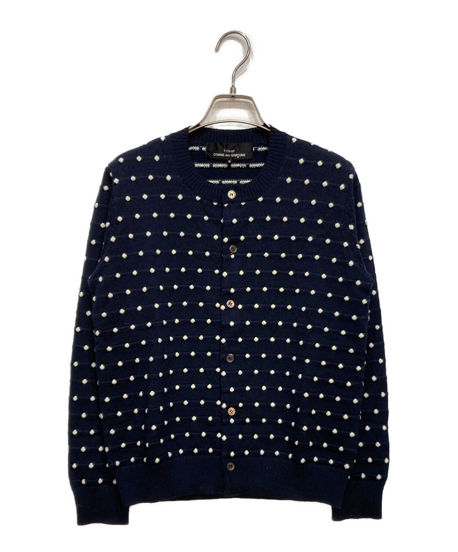 04ss tricot COMME des GARCONS カーディガン 中古・古着通販】tricot COMME des GARCONS (トリココムデギャルソン