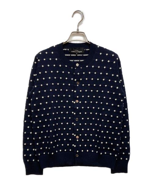 トリコ コムデギャルソン ウール ニット カーディガン M オフホワイト 中古・古着通販】tricot COMME des GARCONS (トリココムデギャルソン