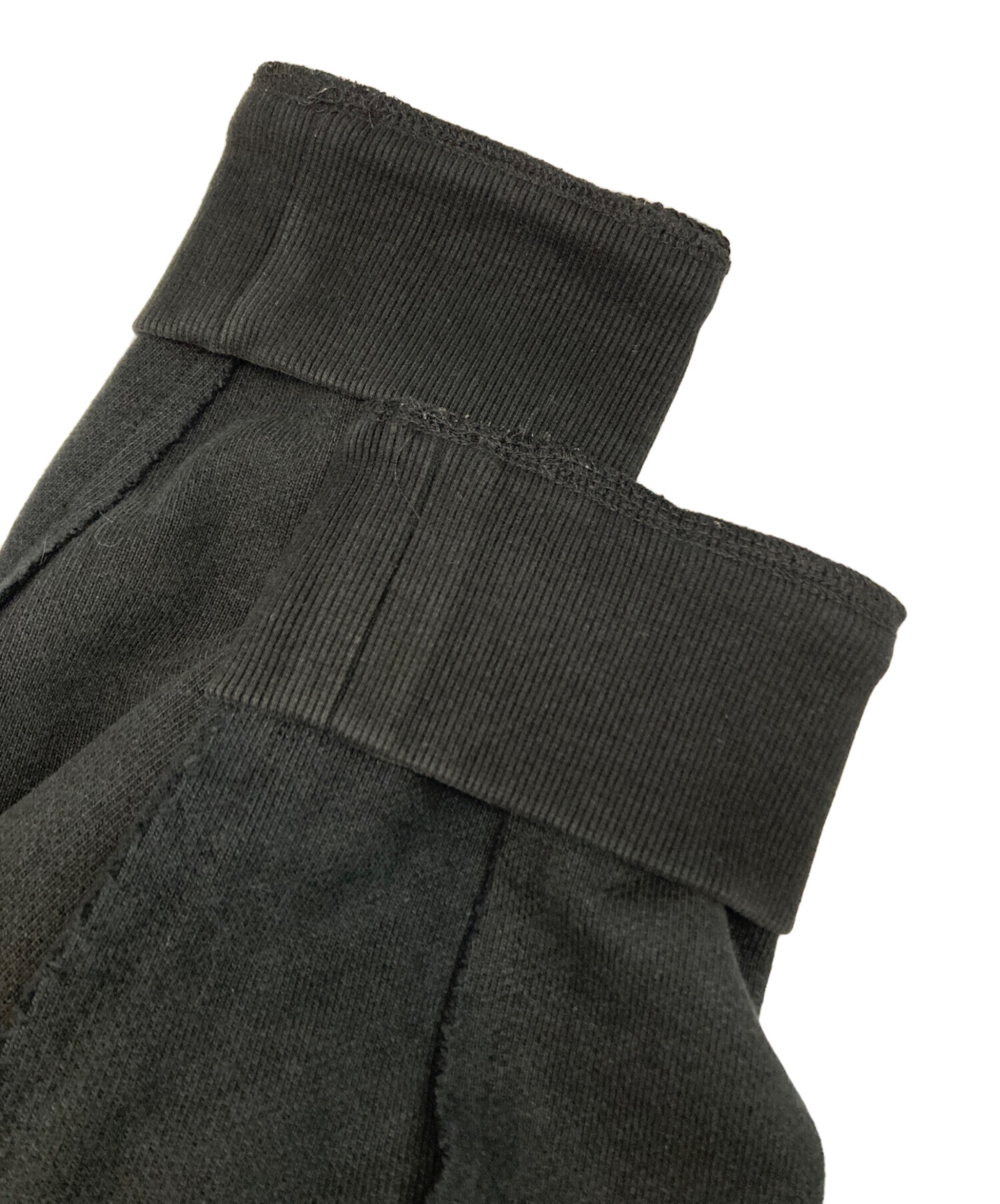 PERVERZE ブラック ダメージ　パーカー 中古・古着通販】PERVERZE (パーバーズ) ダメージ加工パーカー