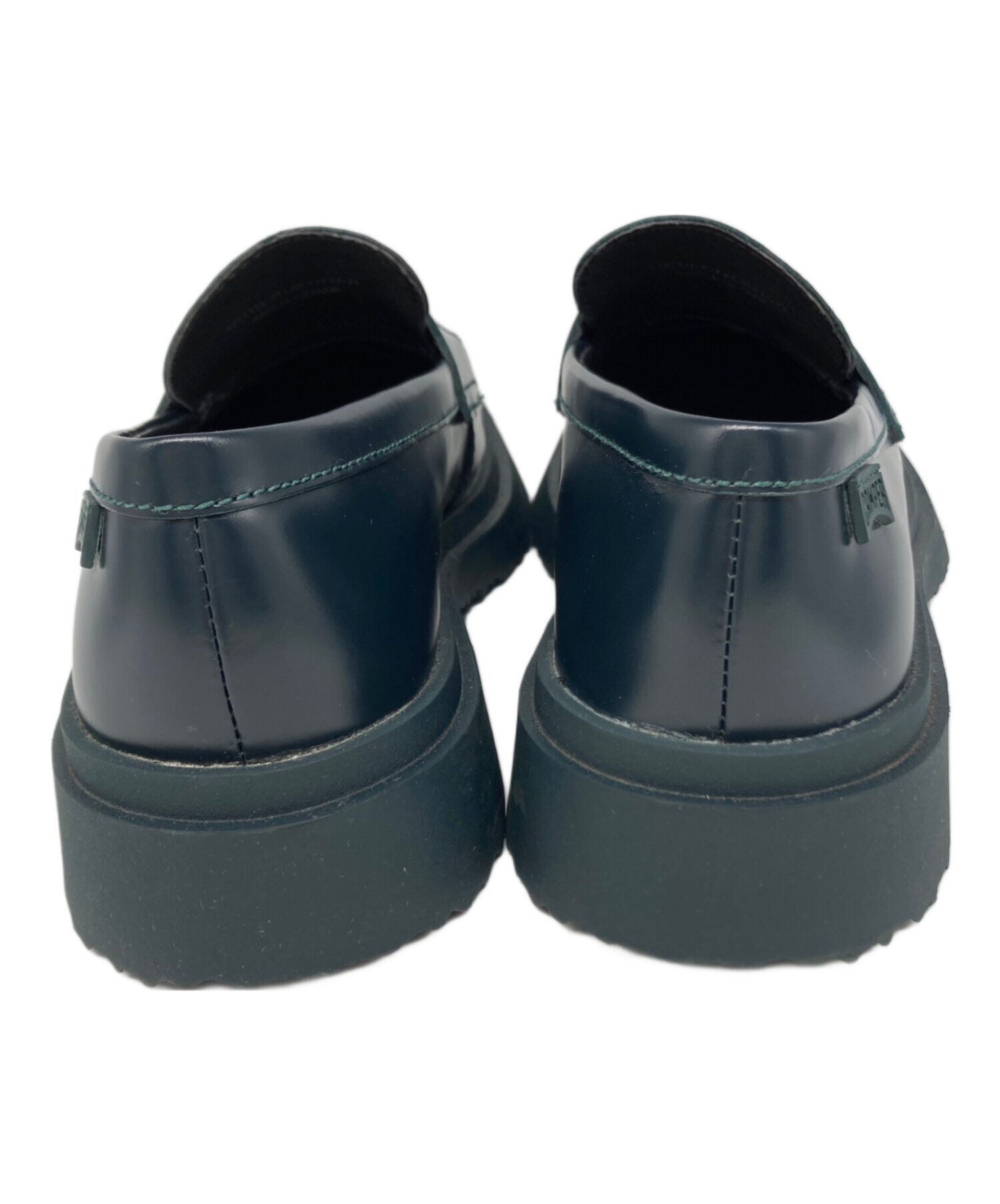 CAMPER オリーブグリーン ローファー Walden 値引き交渉OK!! 中古・古着通販】CAMPER (カンペール) Walden フラットローファー