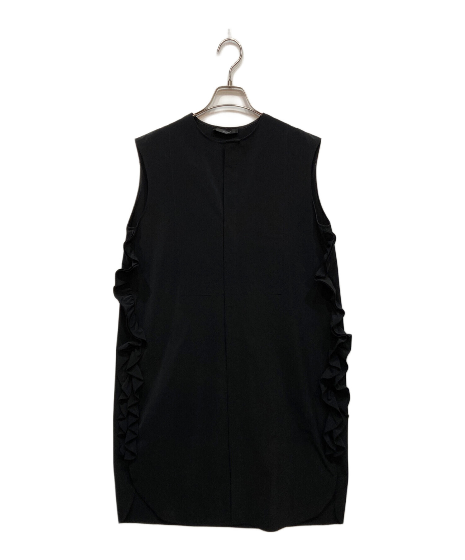 ワンピース yokochan ヨーコチャンSide Ruffle Dress 38 黒
