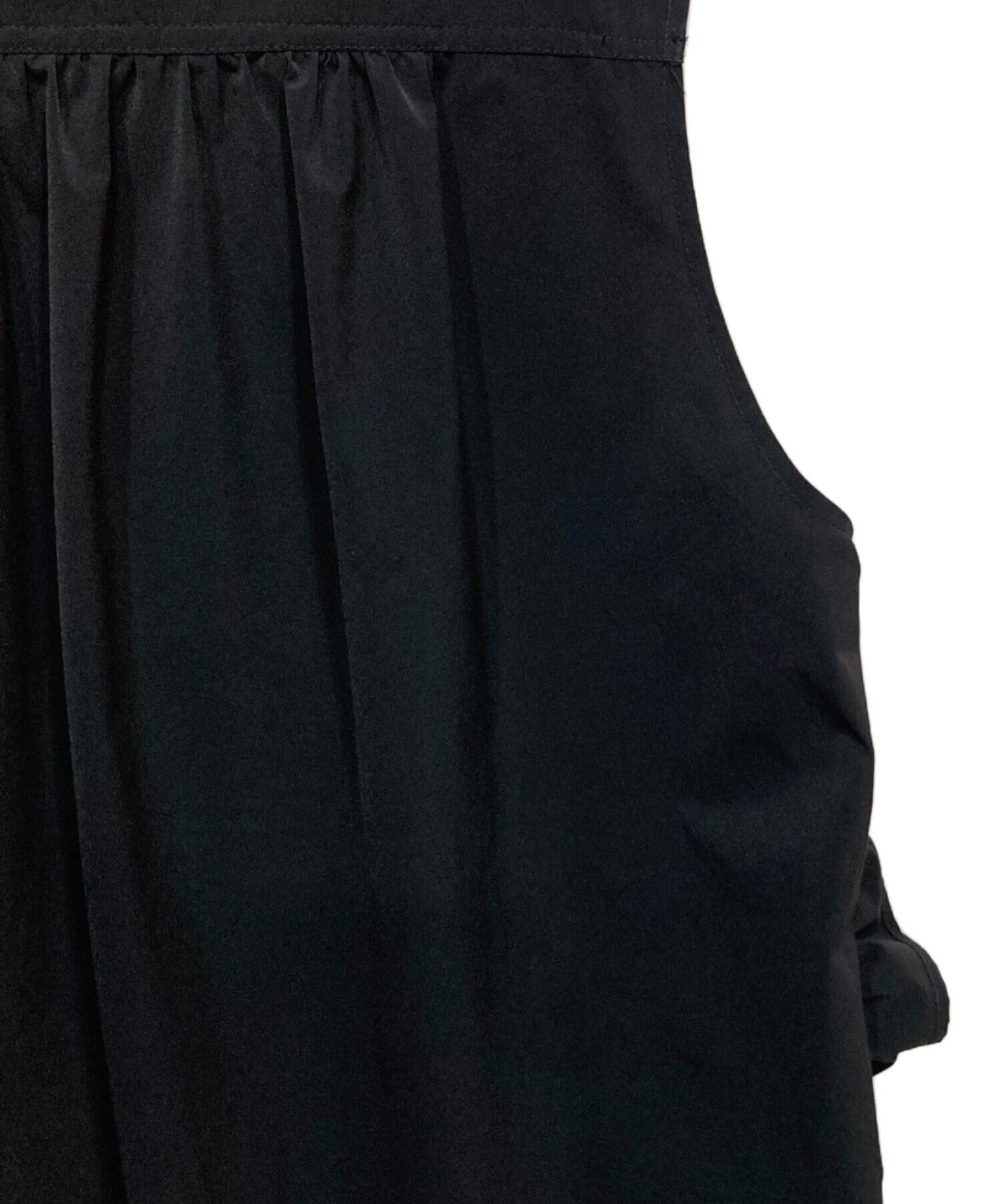 ワンピース yokochan ヨーコチャンSide Ruffle Dress 38 黒