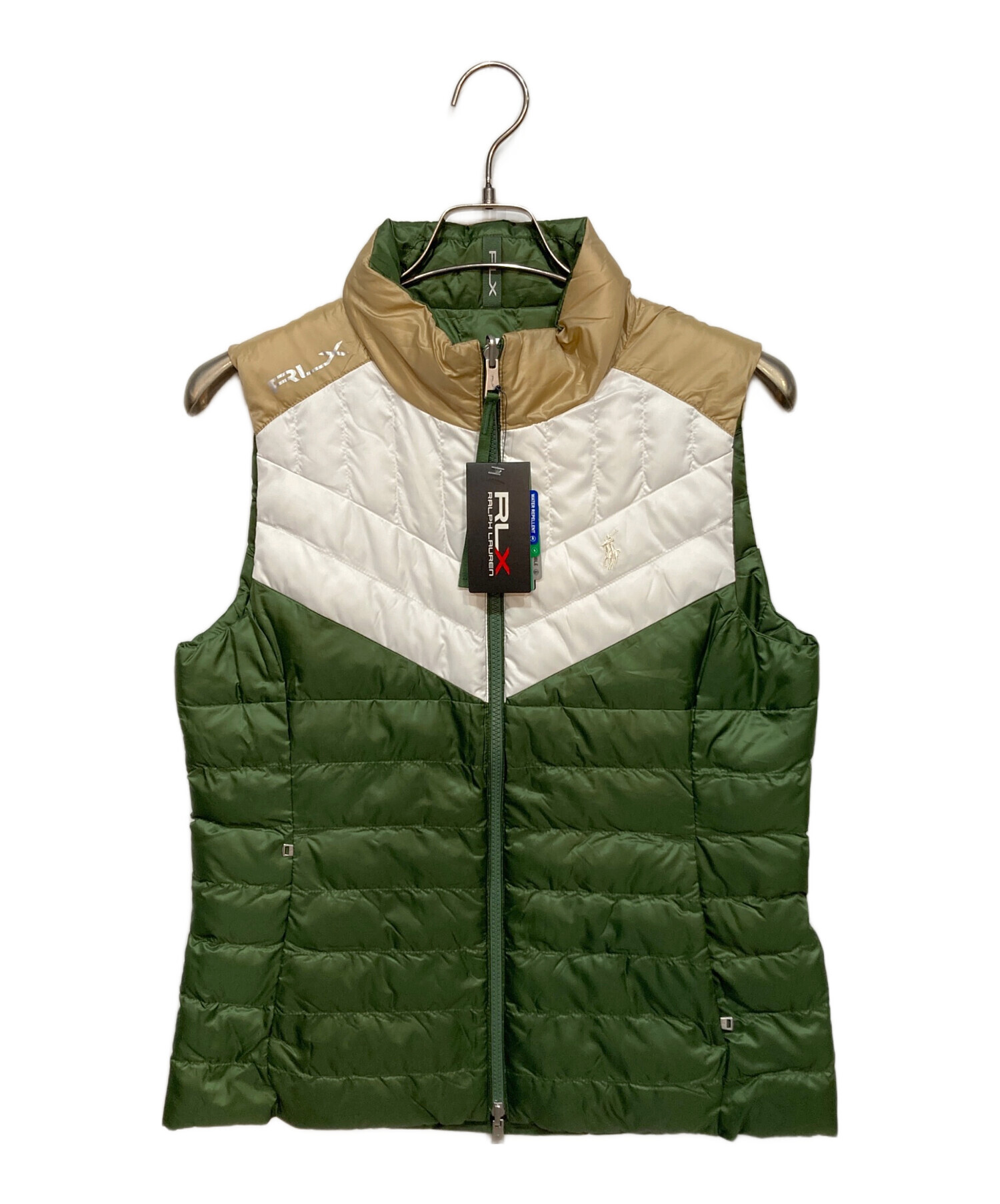 【新品】アルボレンテ レッキスファー リバーシブル ダウンベスト M ~ L 中古・古着通販】RLX RALPH LAUREN (アールエルエックスラルフローレン