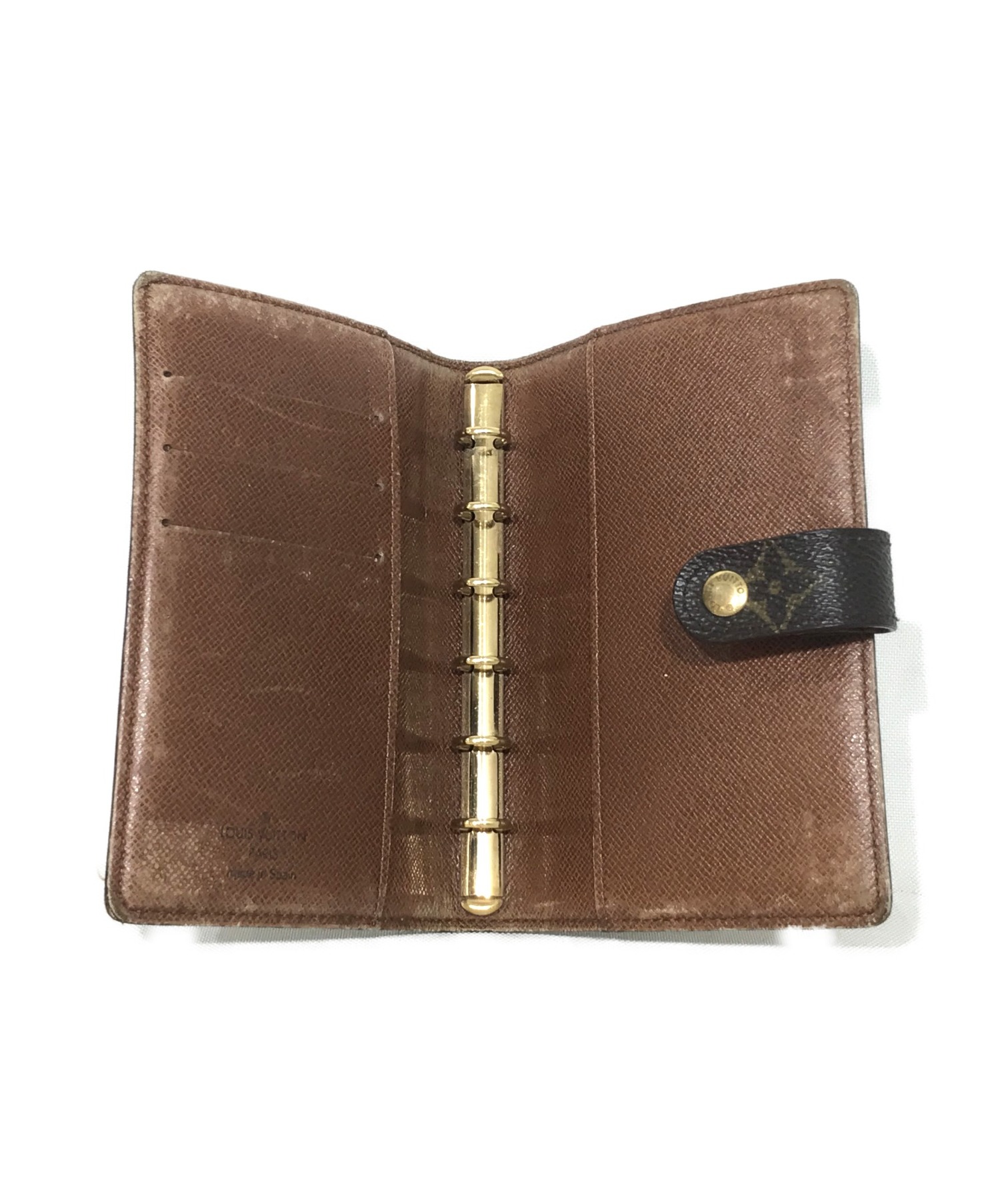 中古・古着通販】LOUIS VUITTON (ルイヴィトン) 手帳カバー ブラウン 
