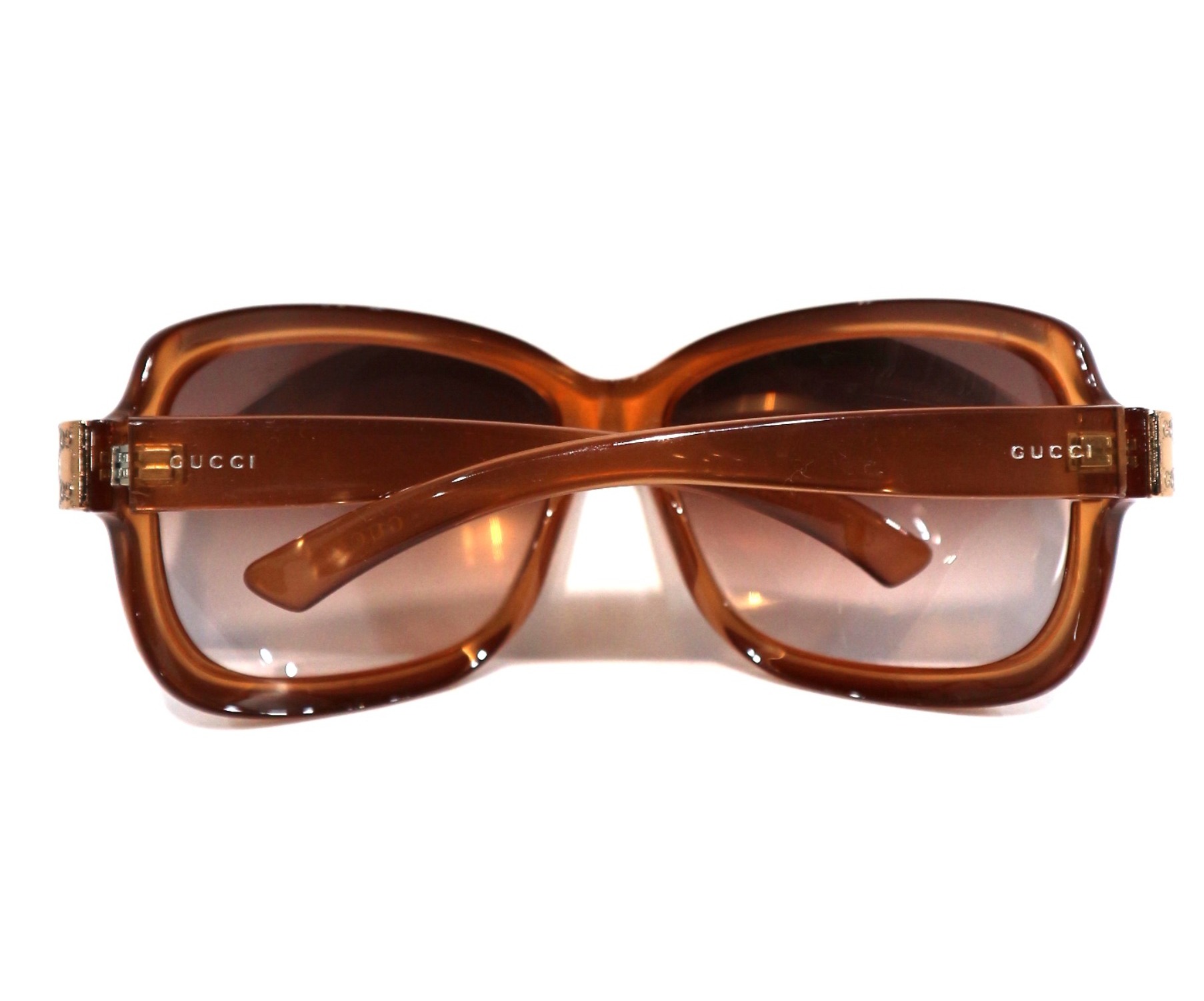 中古・古着通販】GUCCI (グッチ) サングラス ブラウン GG2985 