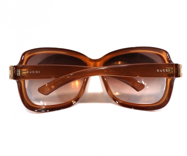 中古・古着通販】GUCCI (グッチ) サングラス ブラウン GG2985 