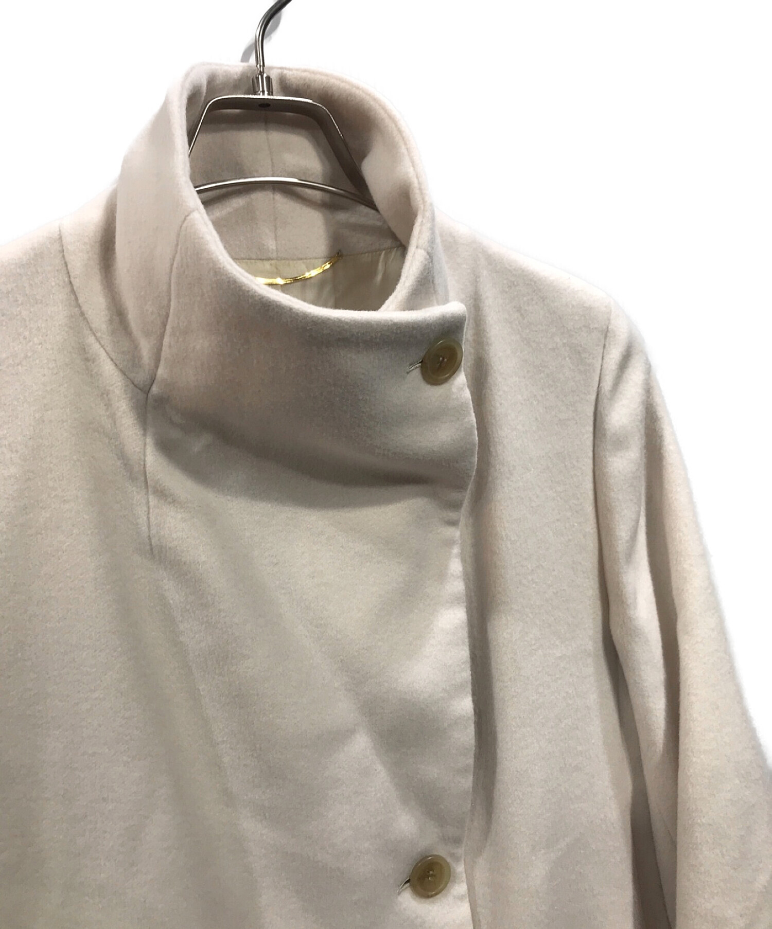 中古・古着通販】ROPE (ロペ) プレミアムカシミヤショールカラーコート