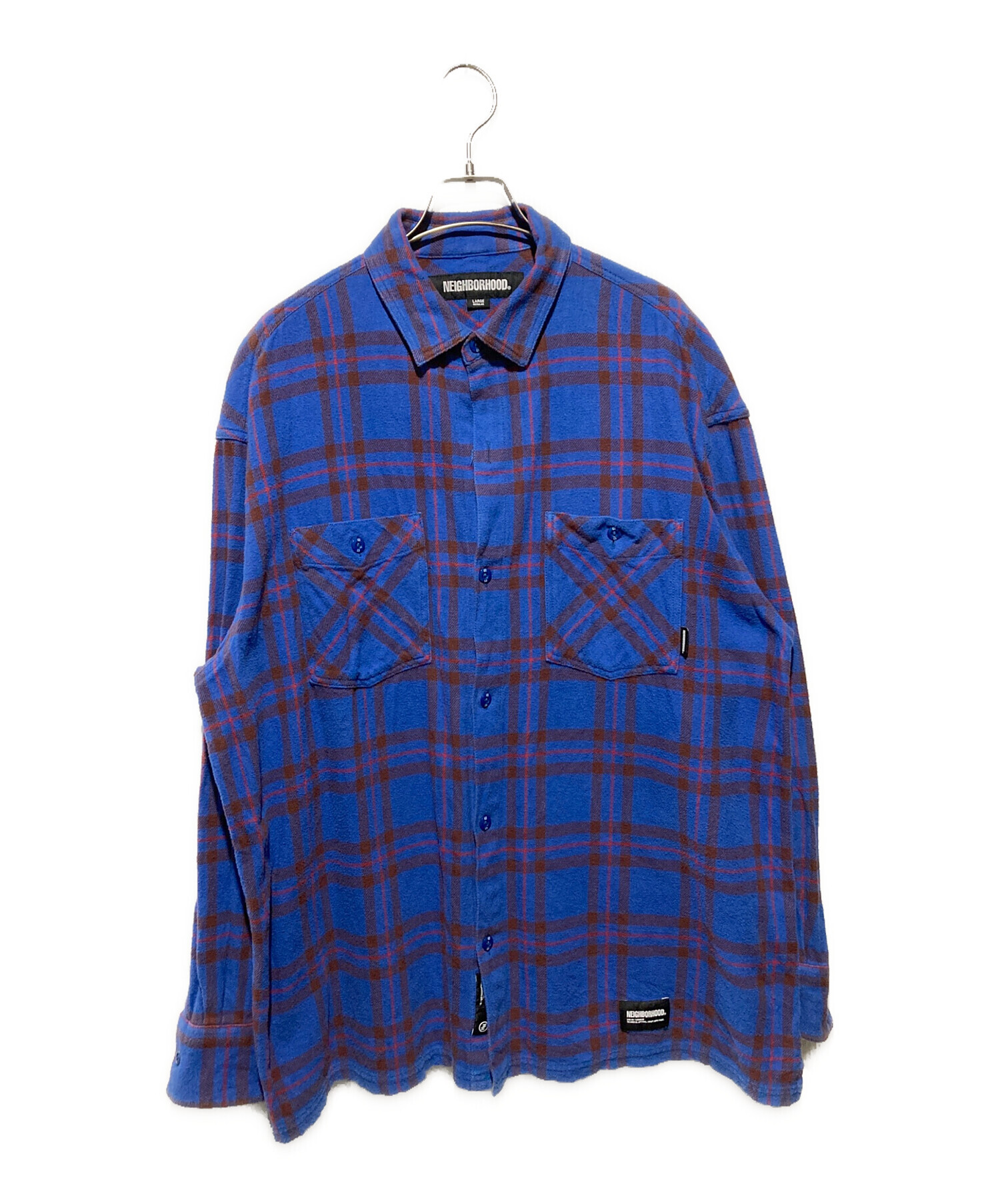 中古・古着通販】NEIGHBORHOOD (ネイバーフッド) TARTAN CHECK SHIRT 