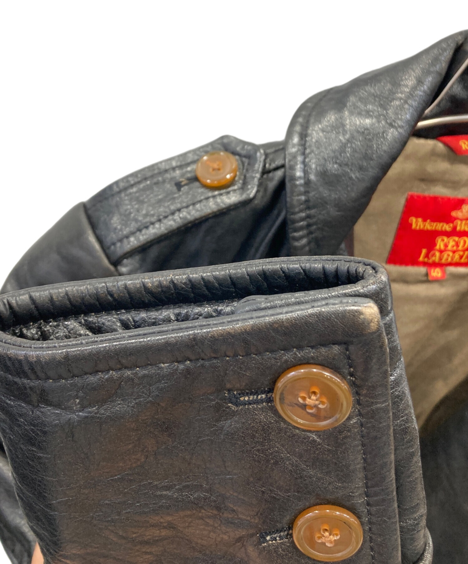 ヴィヴィアンウエストウッド 本革レザージャケット 変形 ブラウン ヴィヴィアンウエストウッド 本革レザージャケット 変形 ブラウン 2025