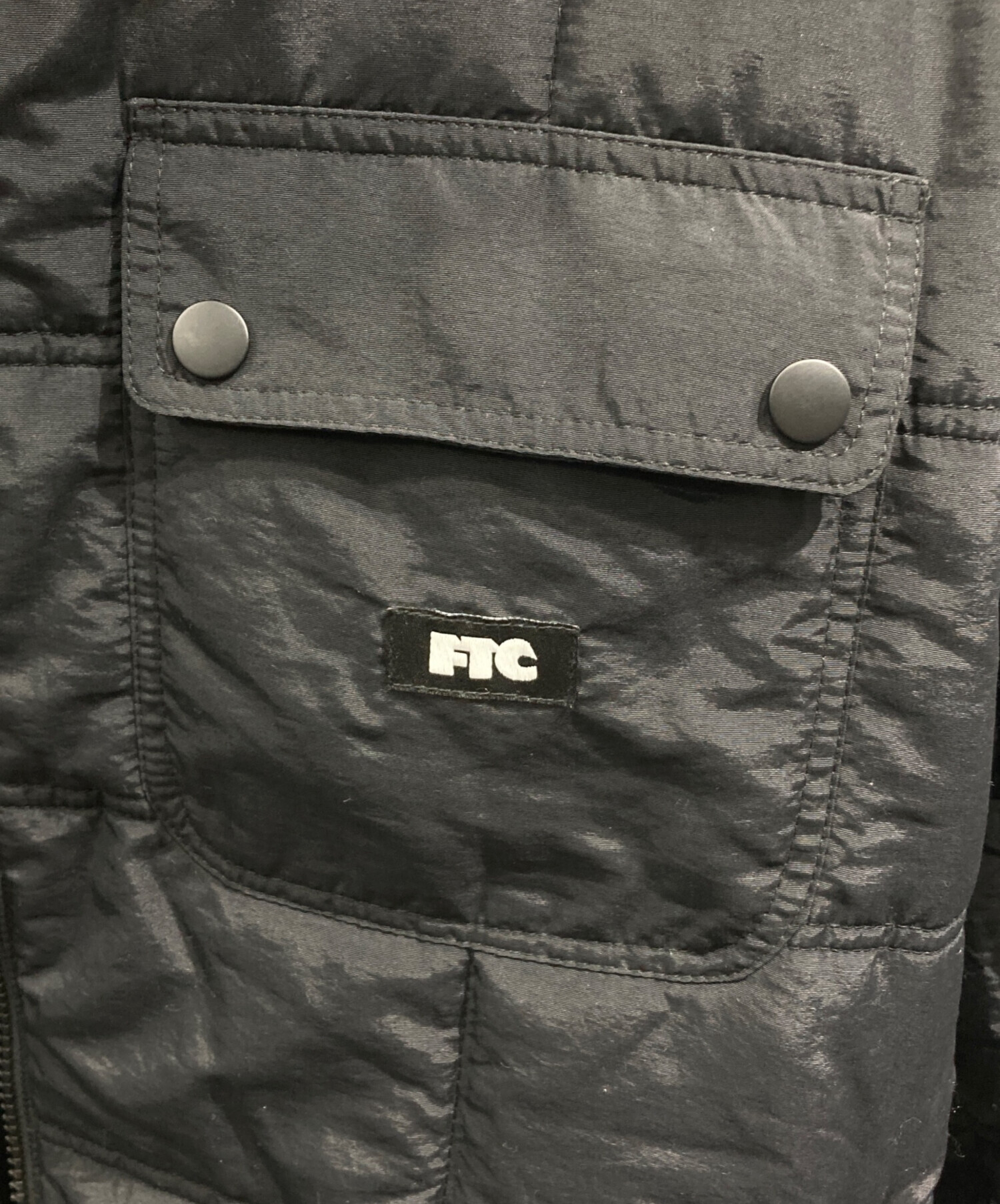中古・古着通販】FTC (エフティーシー) REVERSIBLE PUFFER WORK JACKET