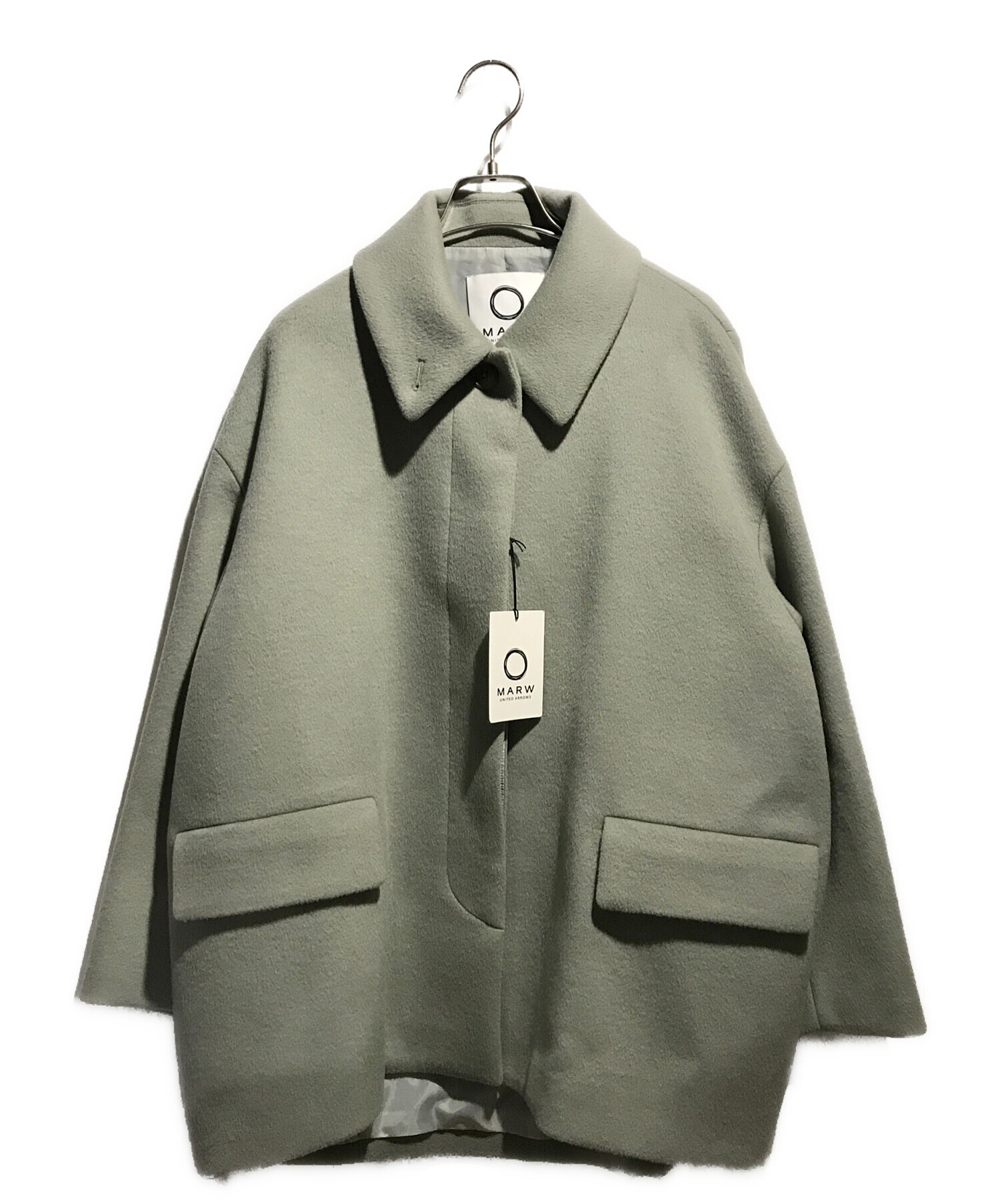 marw unitedarrows コクーンコート 中古・古着通販】MARW UNITED ARROWS (マルゥ ユナイテッドアローズ