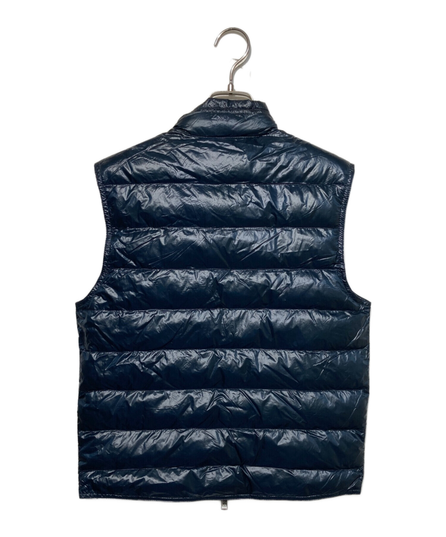 MONCLER GUI ギュイ　ジレ　ダウンベスト　ネイビー サイズ1 中古・古着通販】MONCLER (モンクレール) GUI GILET ダウンベスト