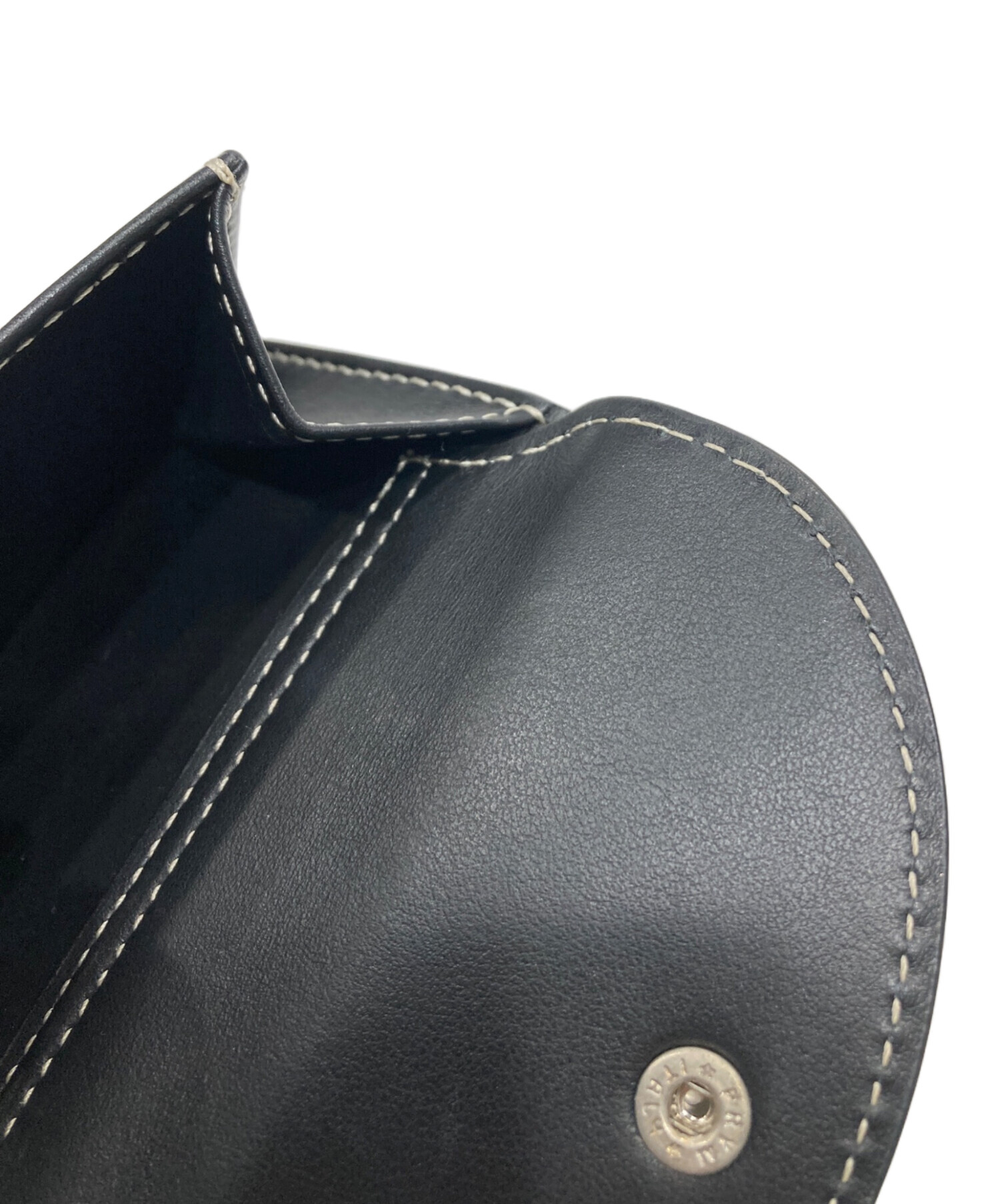 ヴァジック　VASIC Flap Mini Mini 三つ折り財布　黒 ヴァジック VASIC Flap Mini Mini 三つ折り財布 黒 ROUND MINI