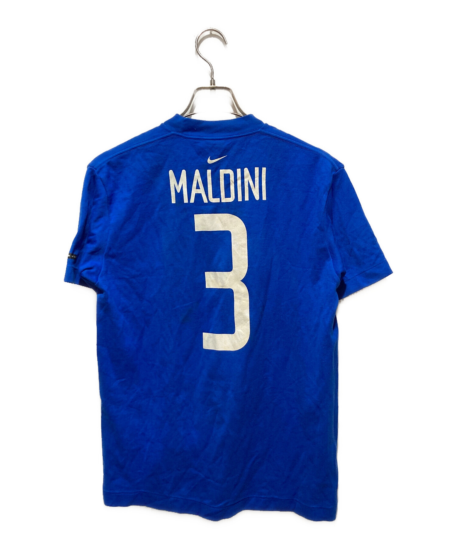 ナイキ フットボール 00s Tシャツ 中古・古着通販】NIKE (ナイキ) 00'S サッカーイタリア代表Tシャツ