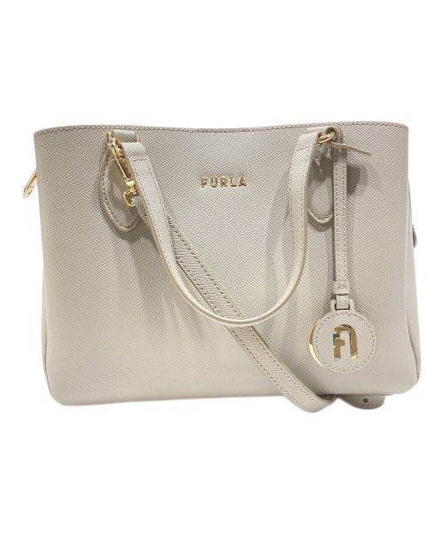 中古・古着通販】FURLA (フルラ) 2WAYショルダーバッグ ベージュ 