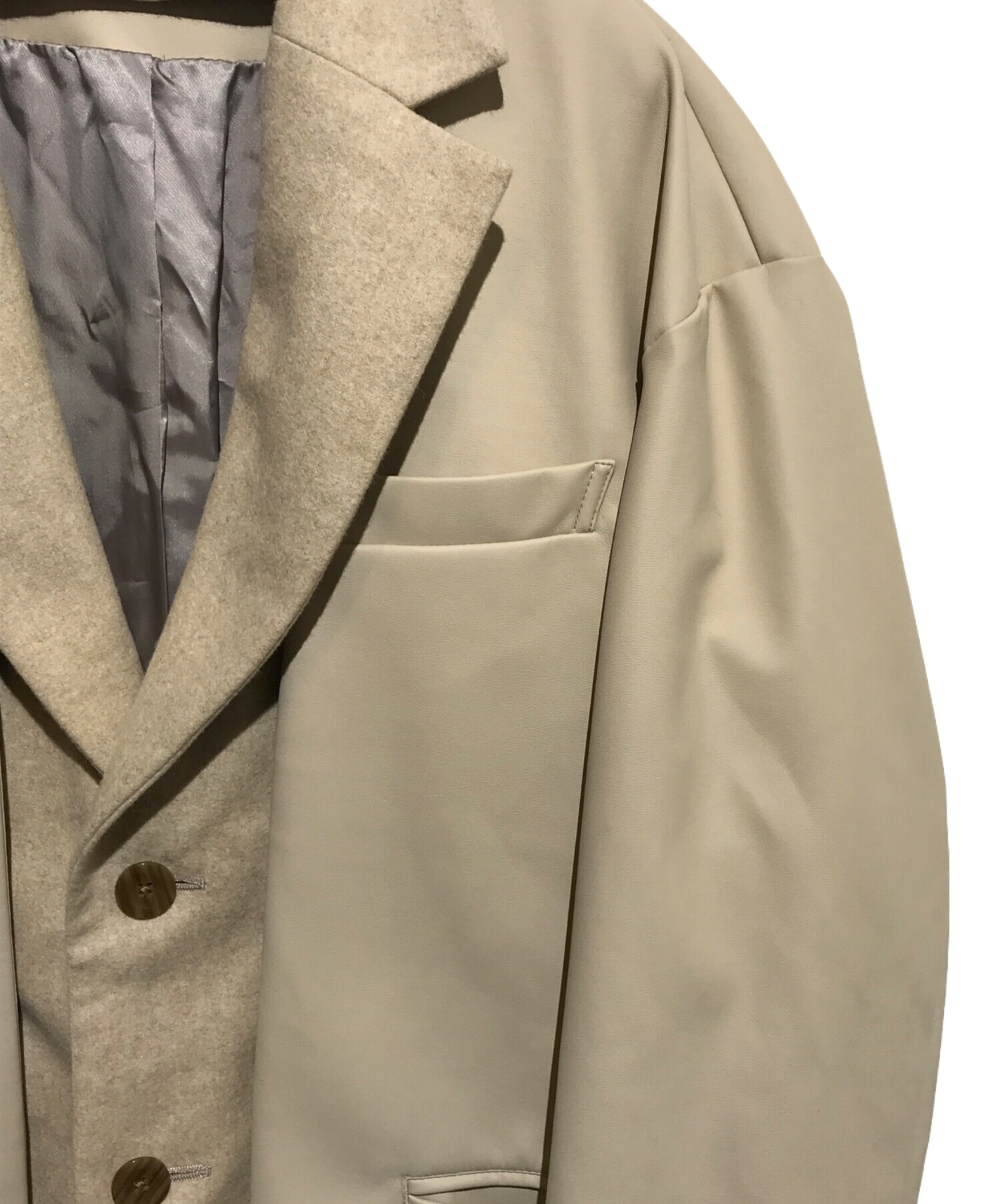 中古・古着通販】meagratia (メアグラーティア) eco leather chester