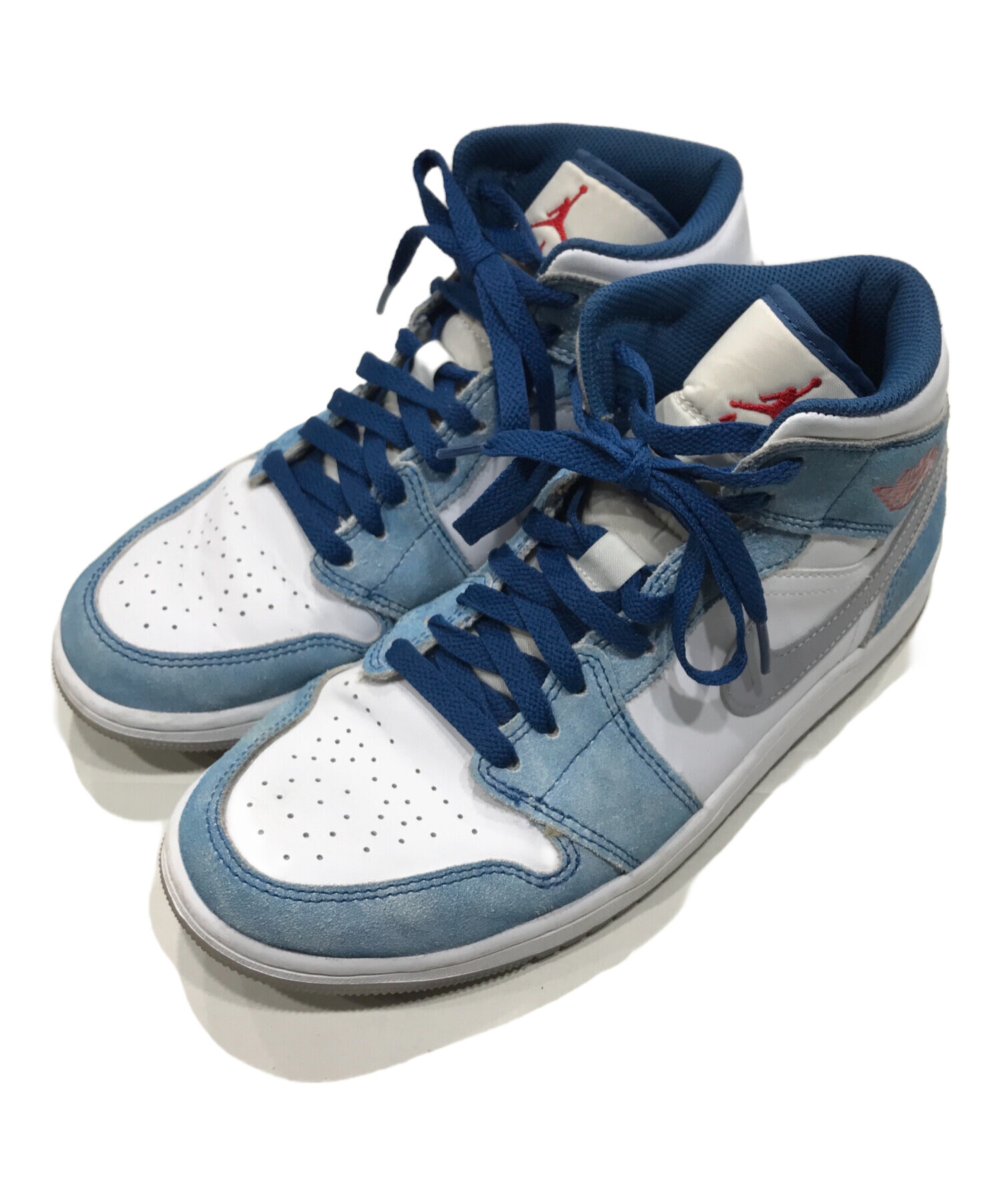 中古・古着通販】NIKE (ナイキ) AIR JORDAN 1 MID SE White Hyper 