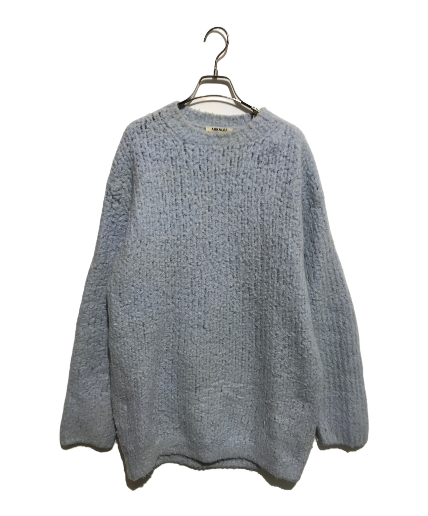 中古・古着通販】AURALEE (オーラリー) MILLED WOOL MOLE KNIT BIG P/O 