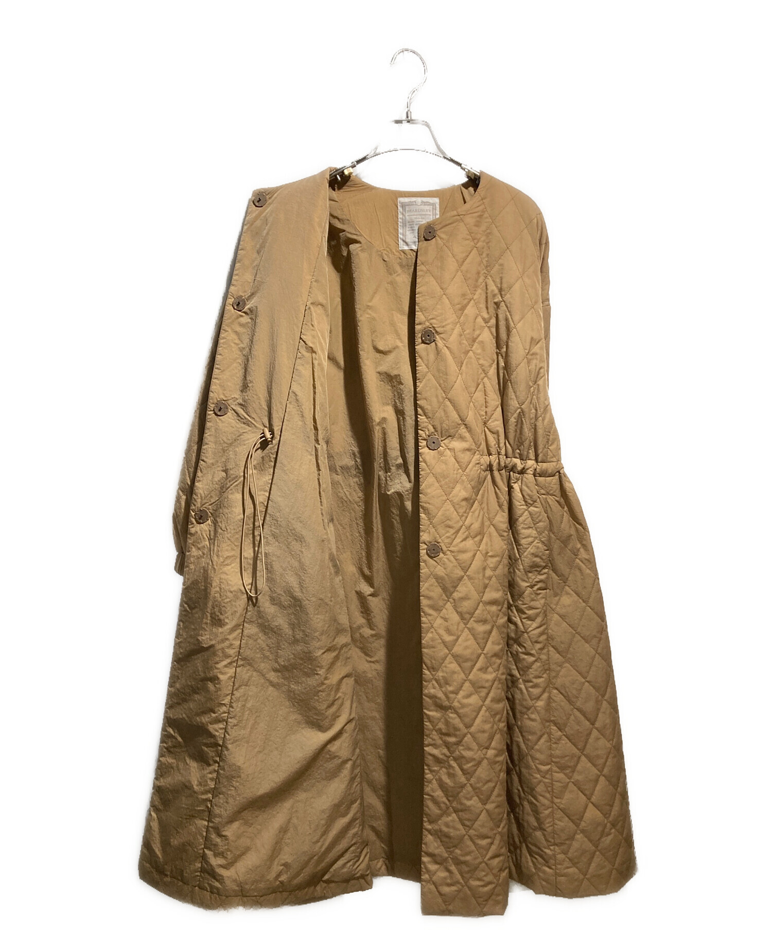 中古・古着通販】BEARDSLEY (ビアズリー) バルーン袖キルトコート