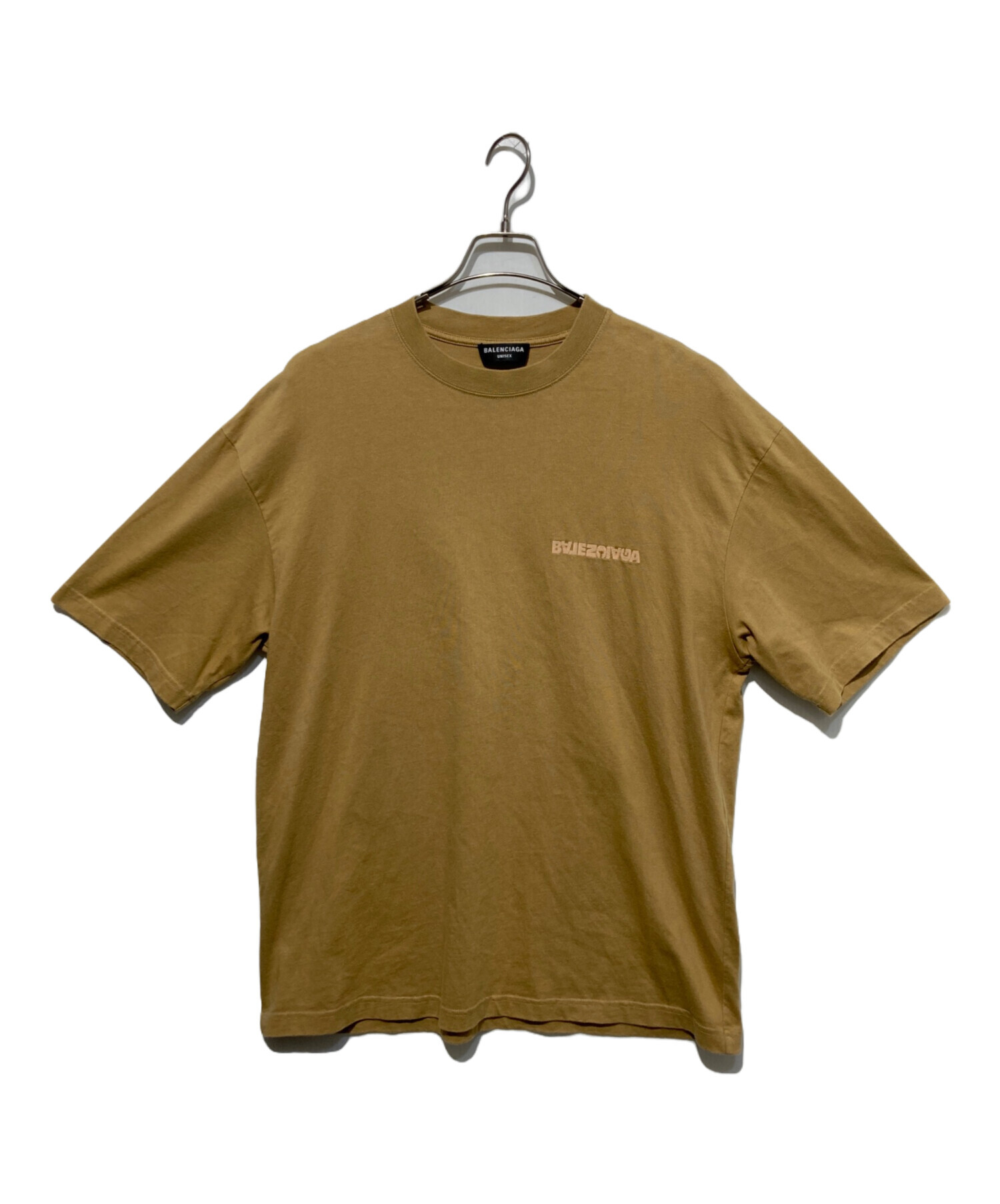 中古・古着通販】BALENCIAGA (バレンシアガ) ロゴ刺繍入りt