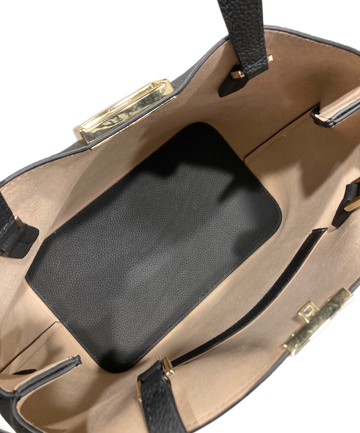 中古・古着通販】PUNTI (プンティ) トートバッグ ブラック｜ブランド