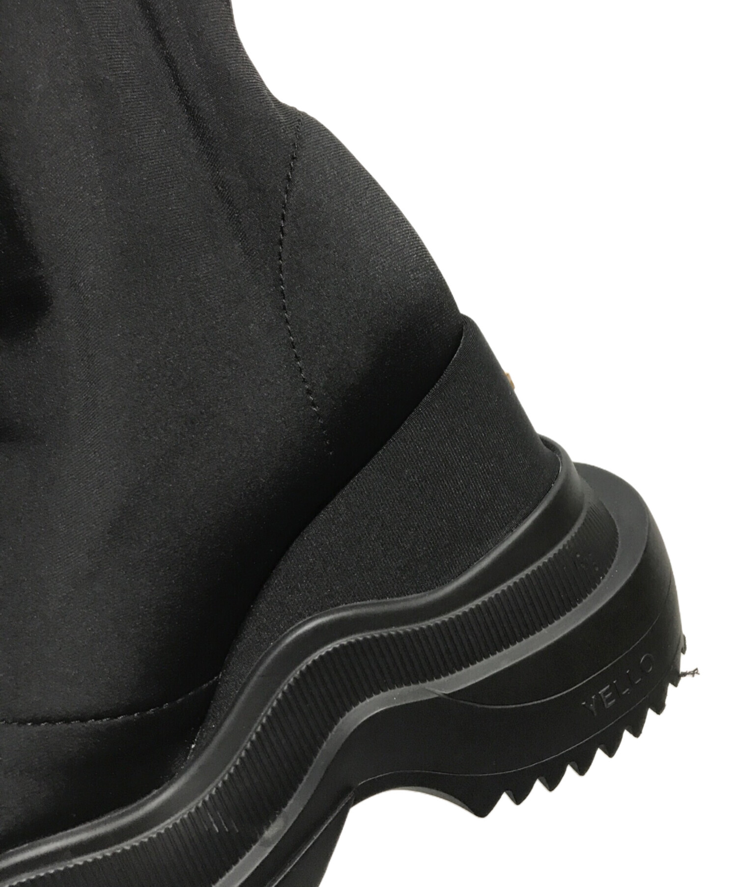 中古・古着通販】YELLO (イエロー) TOKYO BLACK WEDGE HEEL