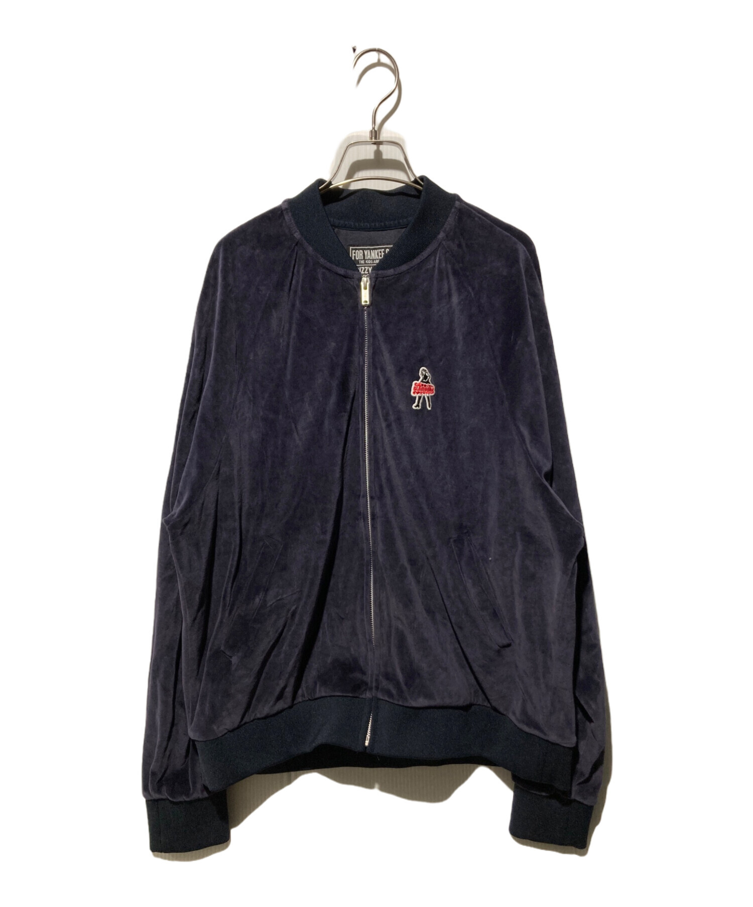 希少✨️HYSTERIC GLAMOUR ベロア ジップ ジャケット ヒスガール HYSTERIC GLAMOUR ヒステリックグラマー 22AW WDS-C-HYS-23-AP-Q1-04