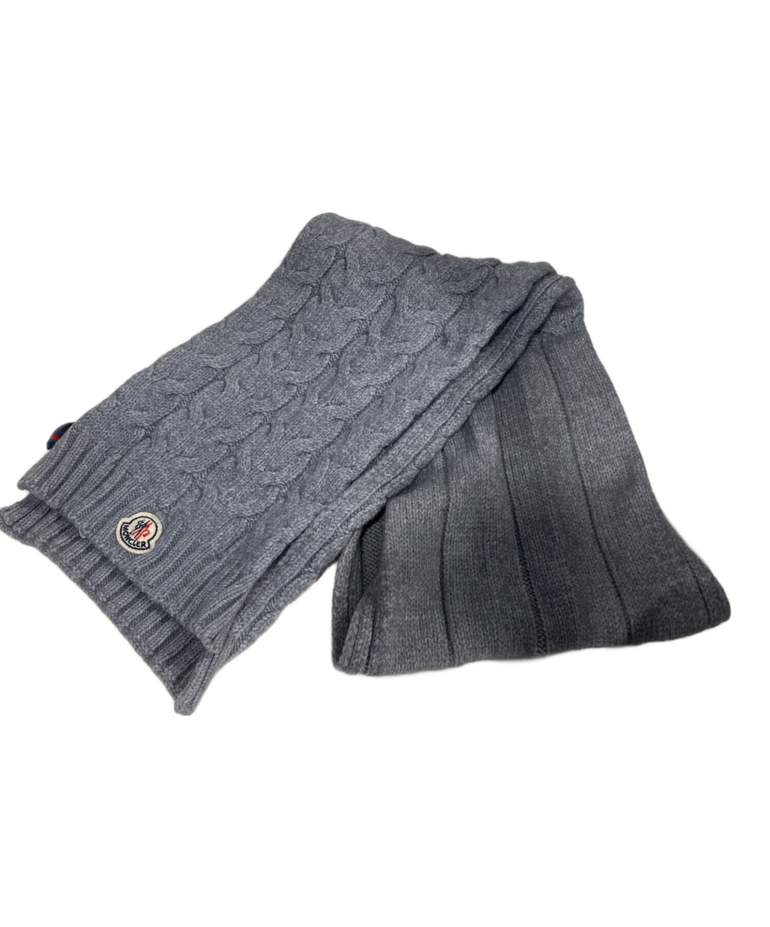 モンクレール MONCLER マフラー ウール マフラー レディース Used A