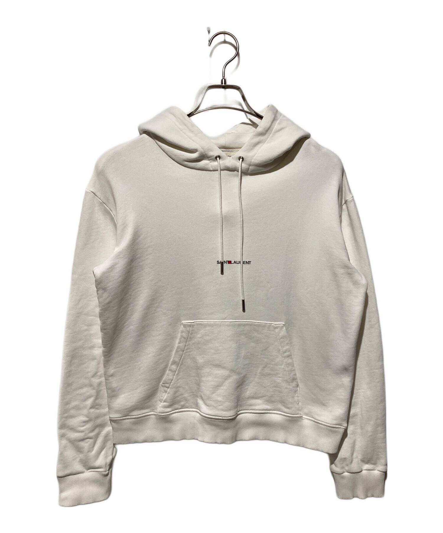 SAINT LAURENT ホワイト パーカー