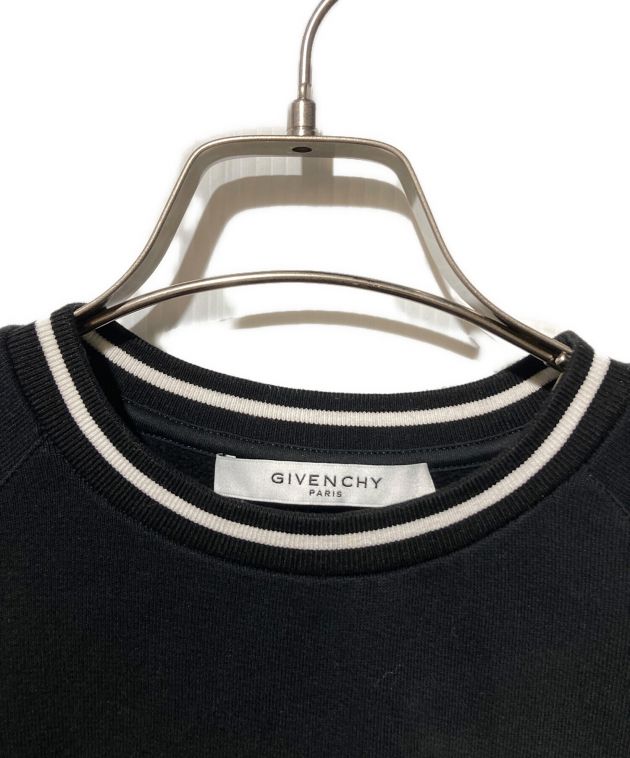 中古・古着通販】GIVENCHY (ジバンシィ) ロゴスウェット ブラック