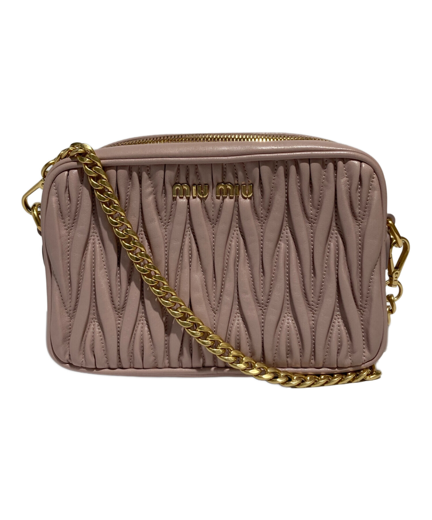 中古・古着通販】MIU MIU (ミュウミュウ) マテラッセショルダーバッグ