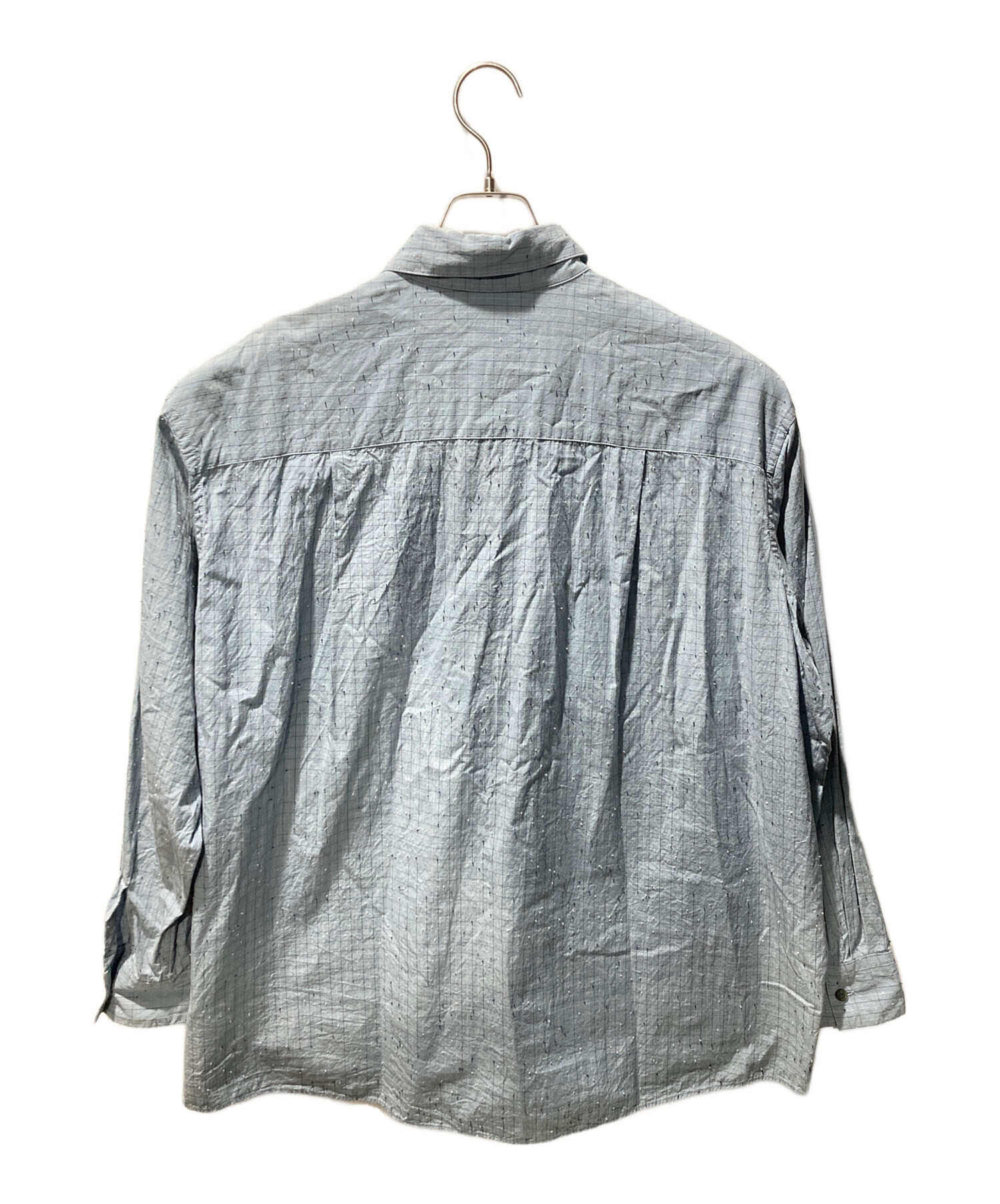中古・古着通販】YOKE (ヨーク) 長袖 シャツ ブルー サイズ:2