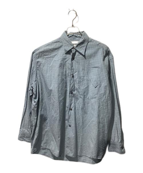 中古・古着通販】YOKE (ヨーク) 長袖 シャツ ブルー サイズ:2