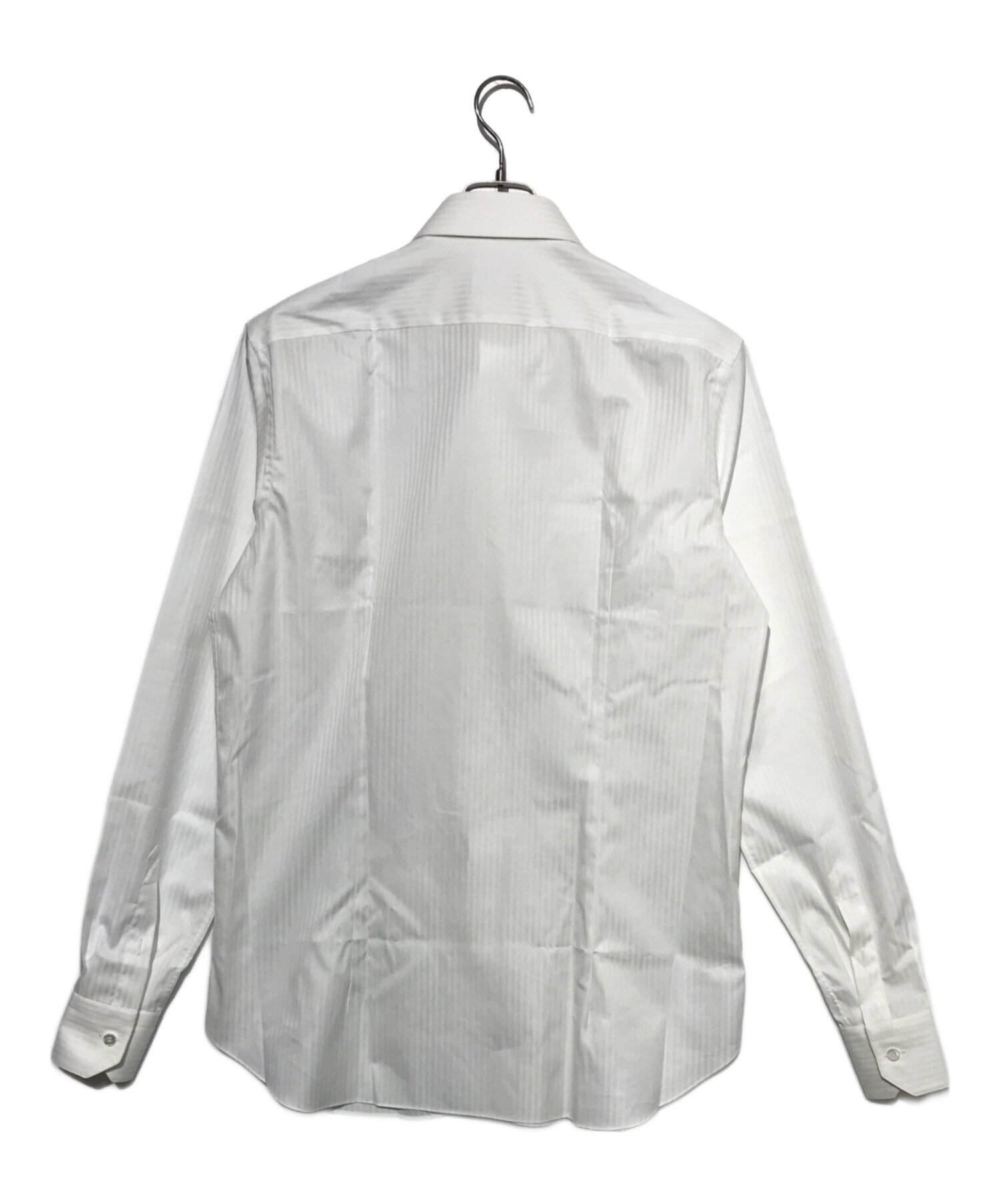 【15万円超級】Brioni 最高級ホワイトドレスシャツ 41/16 中古・古着通販】BRIONI (ブリオーニ) ドレスシャツ ホワイト サイズ