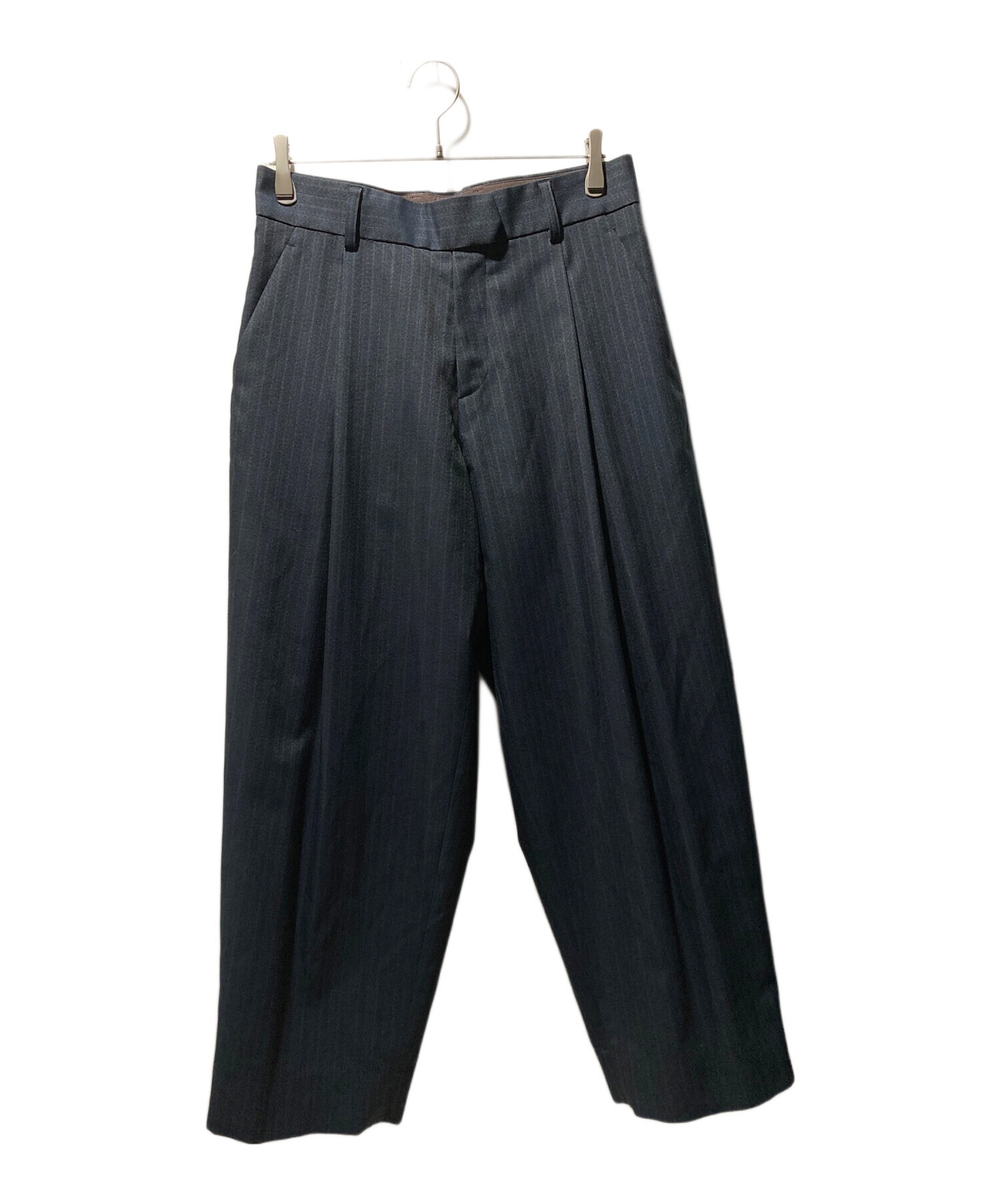 中古・古着通販】KOLOR (カラー) ウール ポリエステル タック 