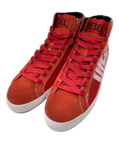 中古・古着通販】DIESEL (ディーゼル) カウレザーミッドカット