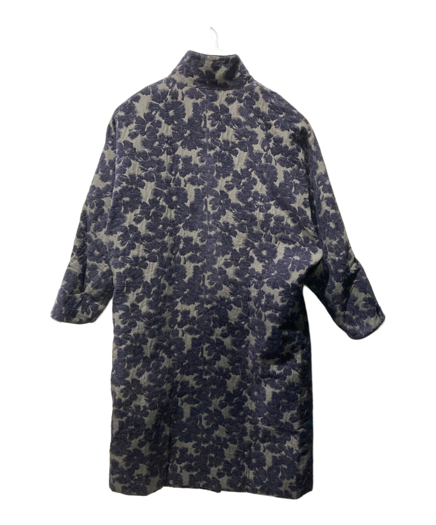 中古・古着通販】louren (ローレン) flower mole jacquard coat 